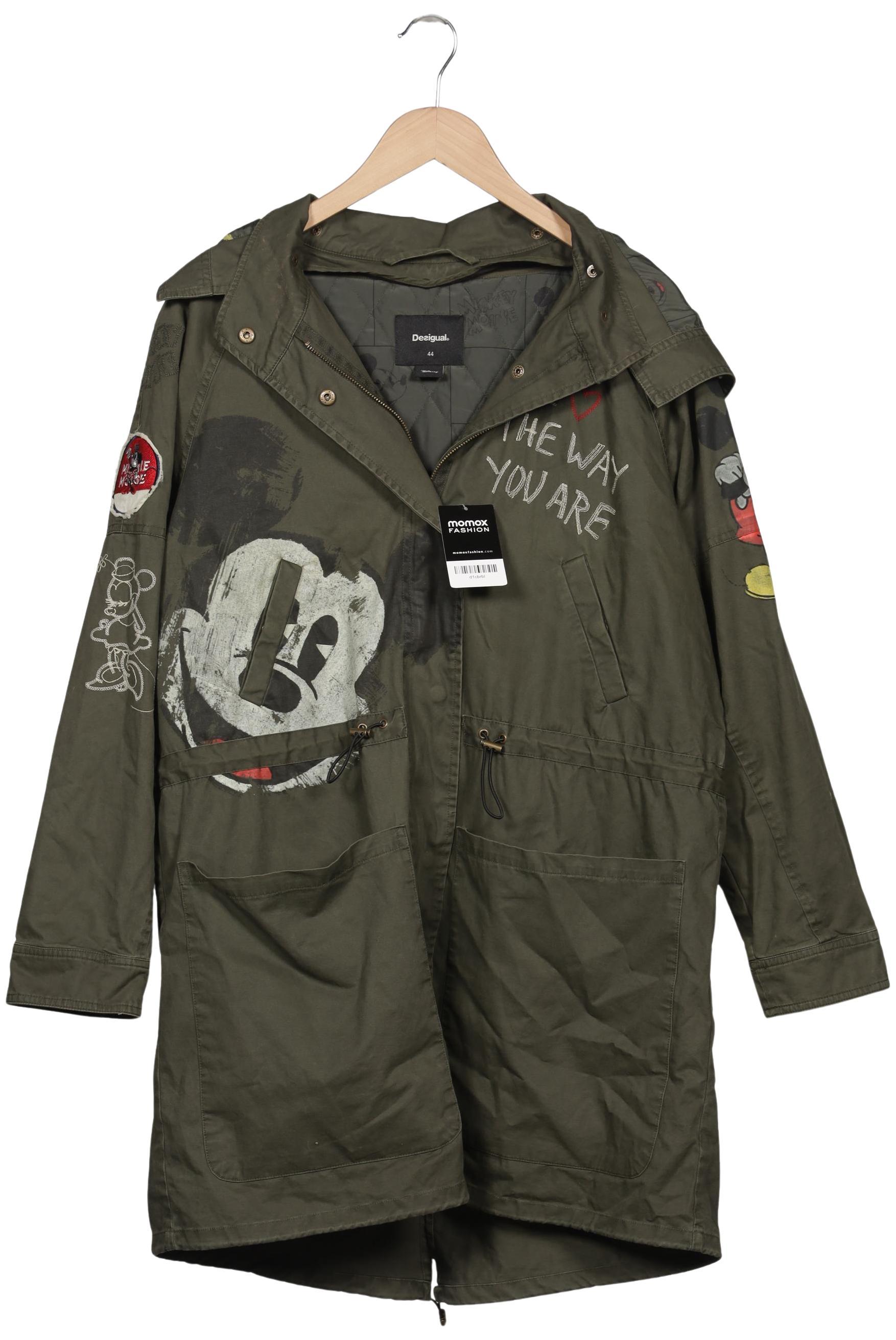 

Desigual Damen Mantel, grün, Gr. 44