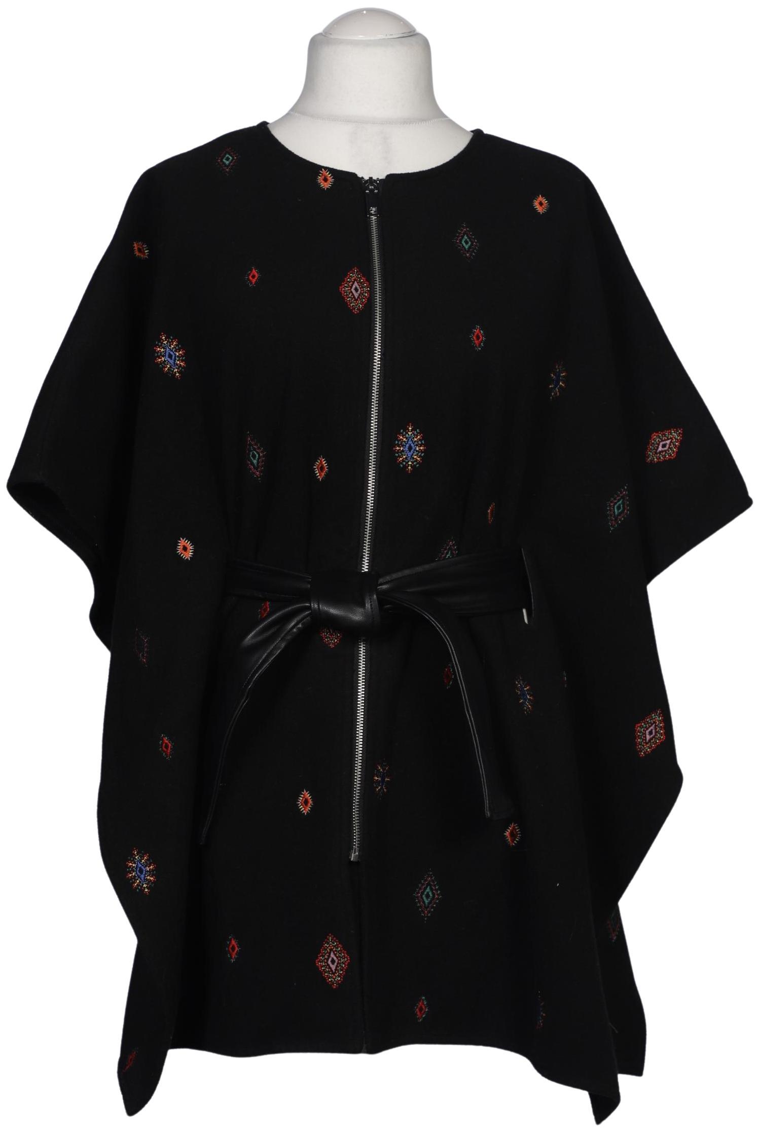 

Desigual Damen Mantel, schwarz, Gr. uni