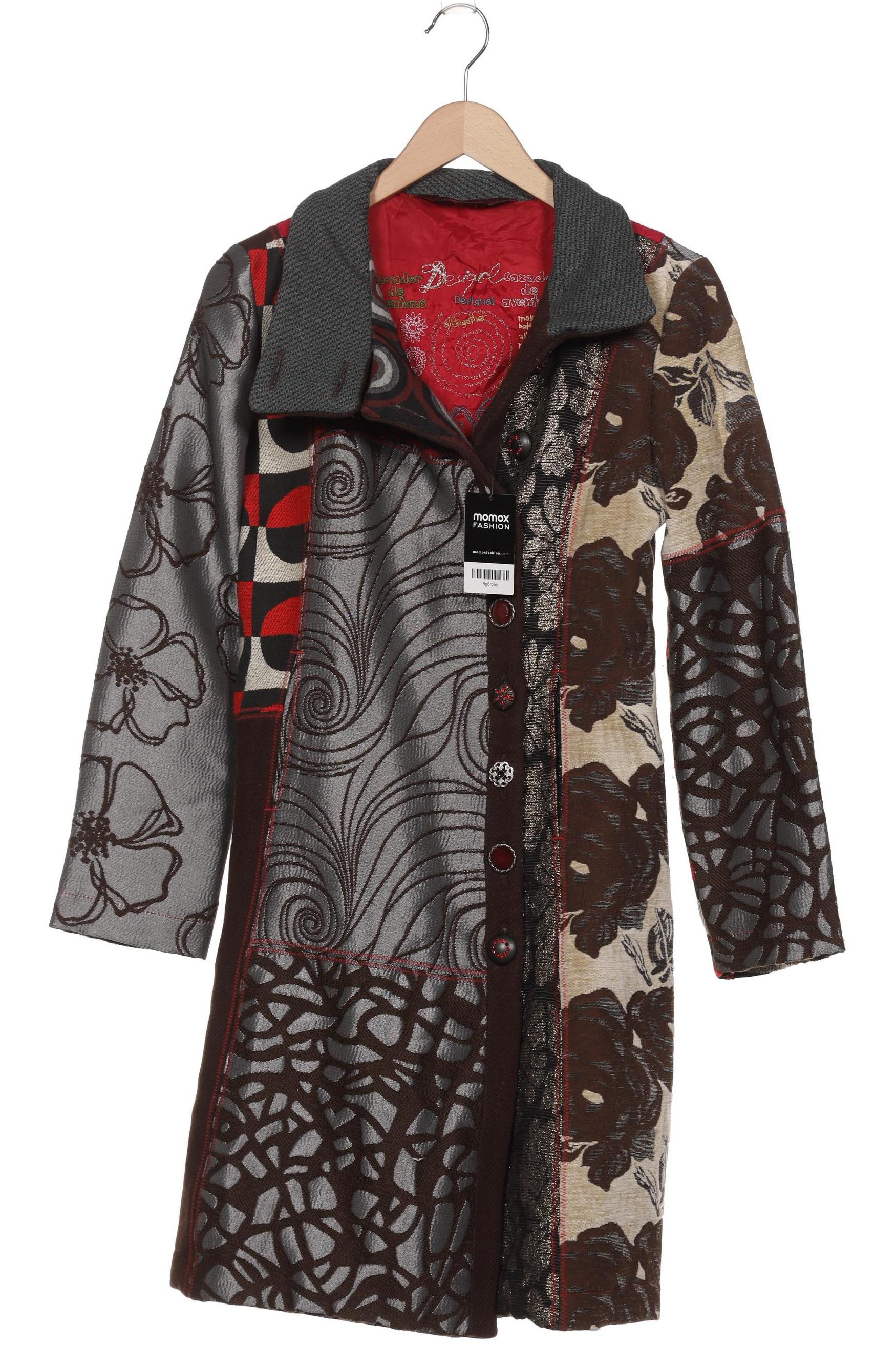 

Desigual Damen Mantel, braun, Gr. 40