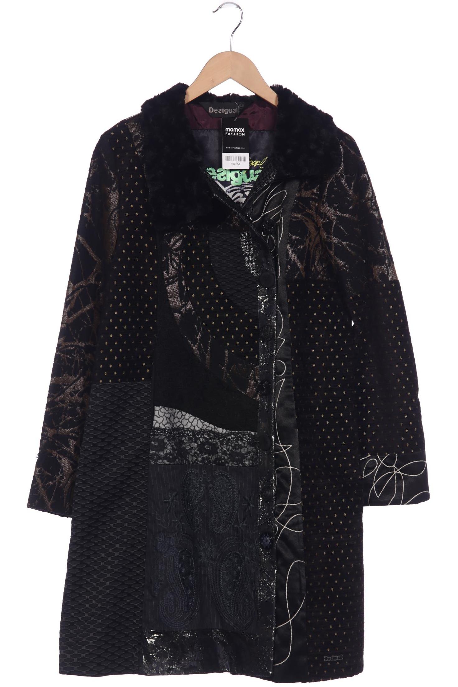 

Desigual Damen Mantel, schwarz, Gr. 44