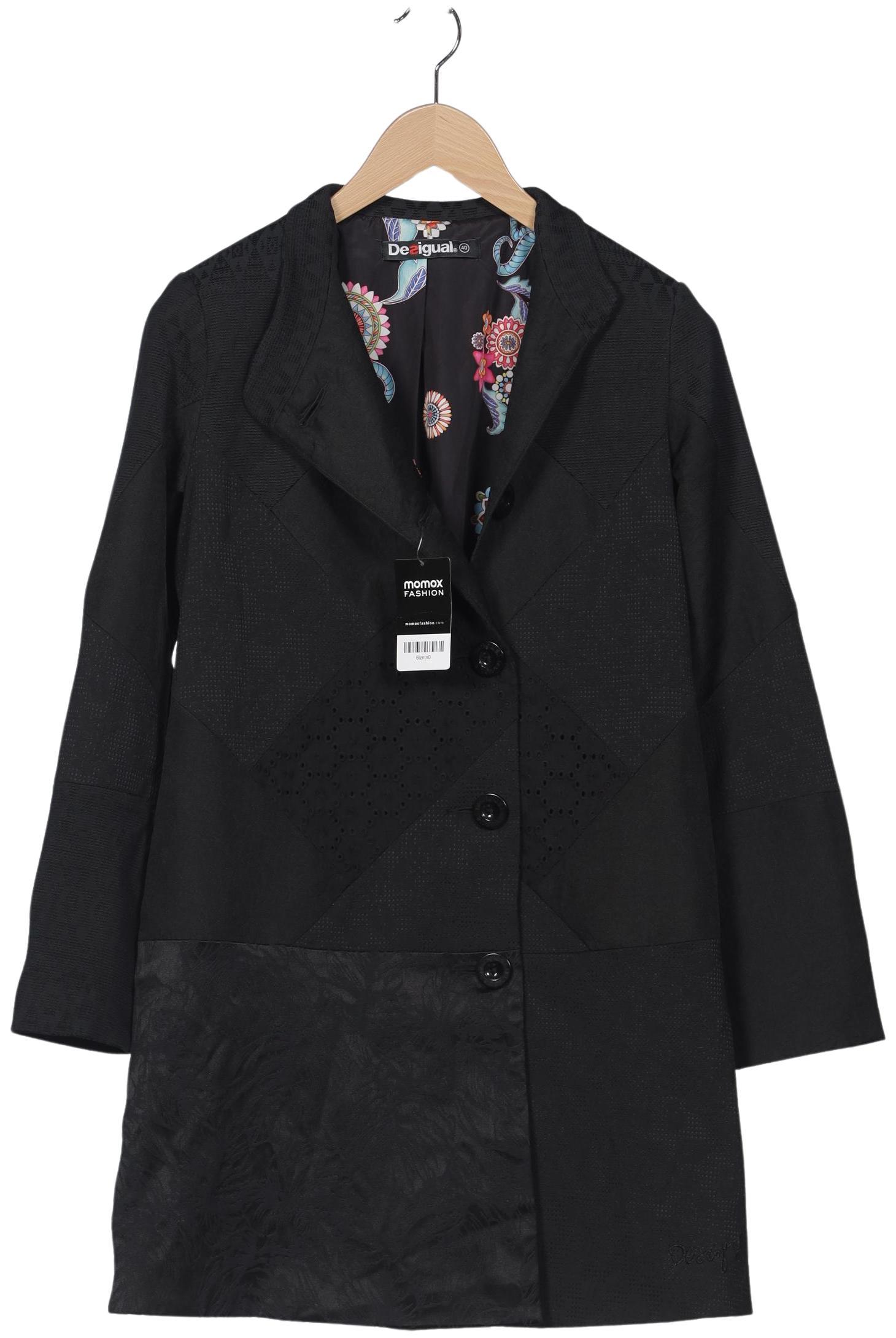 

Desigual Damen Mantel, schwarz, Gr. 40