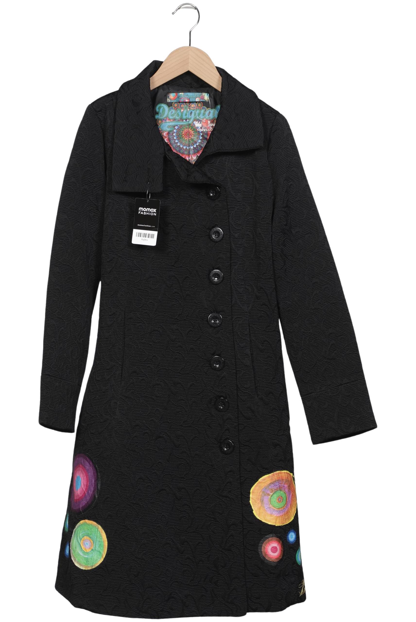 

Desigual Damen Mantel, schwarz, Gr. 40