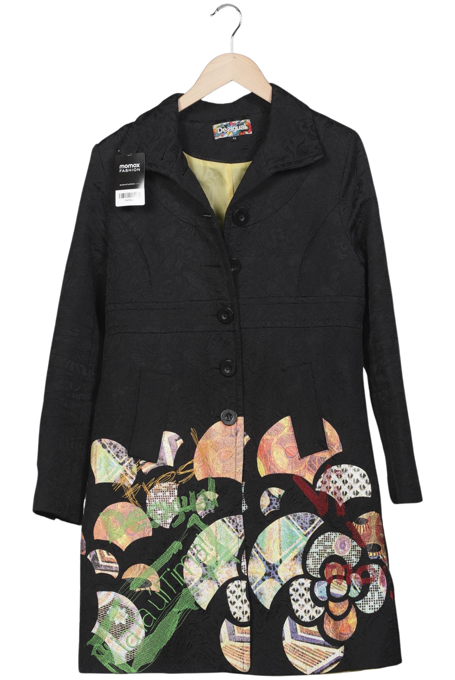 

Desigual Damen Mantel, schwarz, Gr. 42
