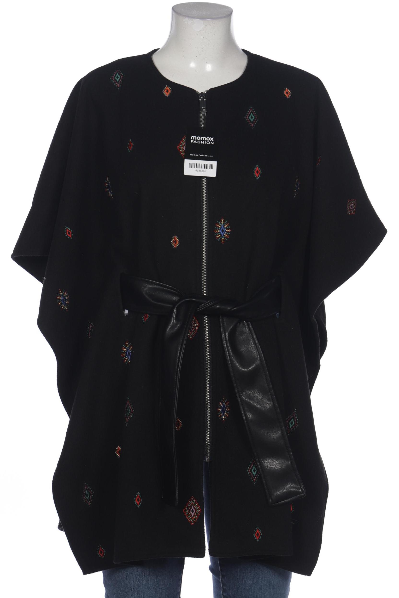 

Desigual Damen Mantel, schwarz, Gr. uni