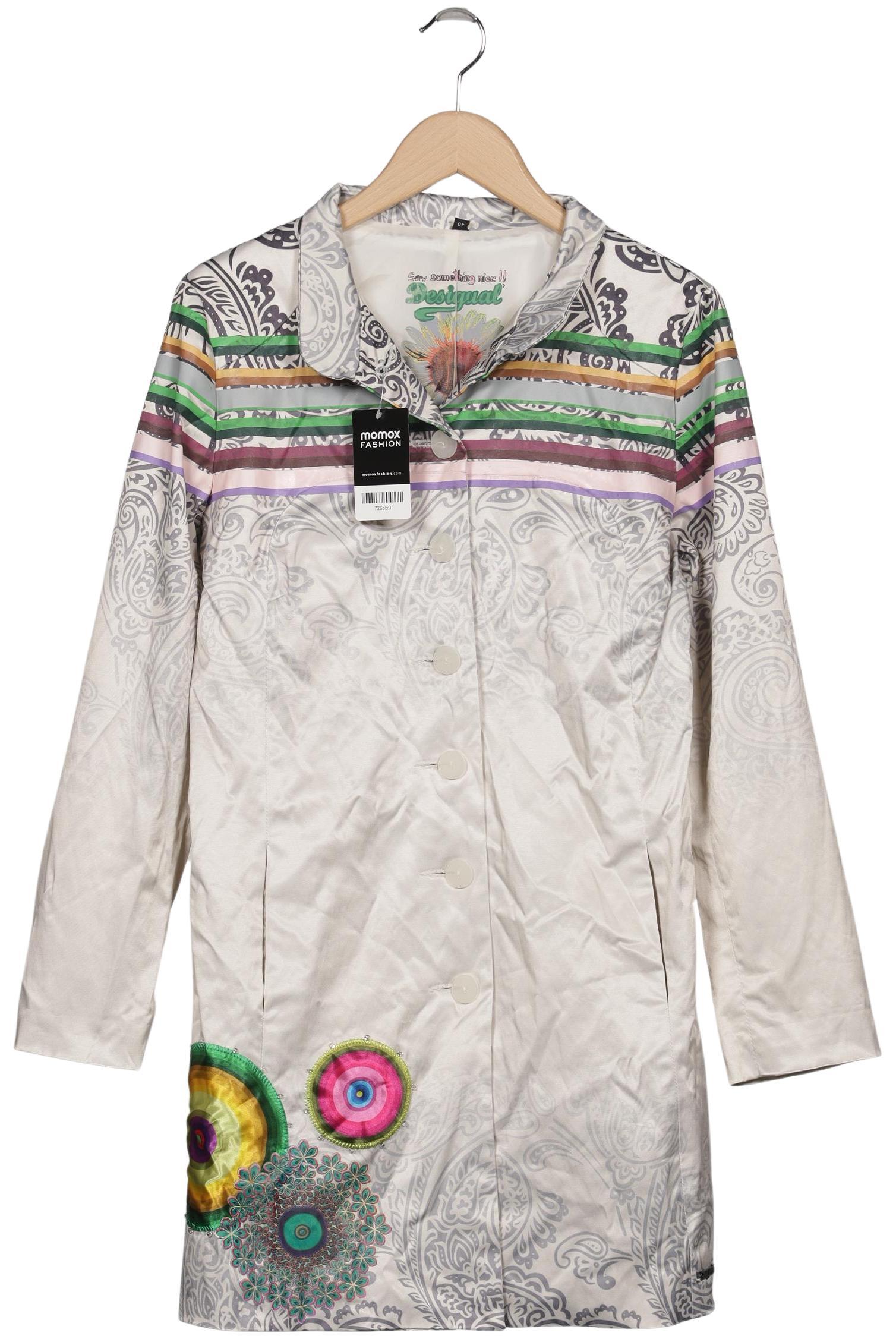 

Desigual Damen Mantel, mehrfarbig, Gr. 40