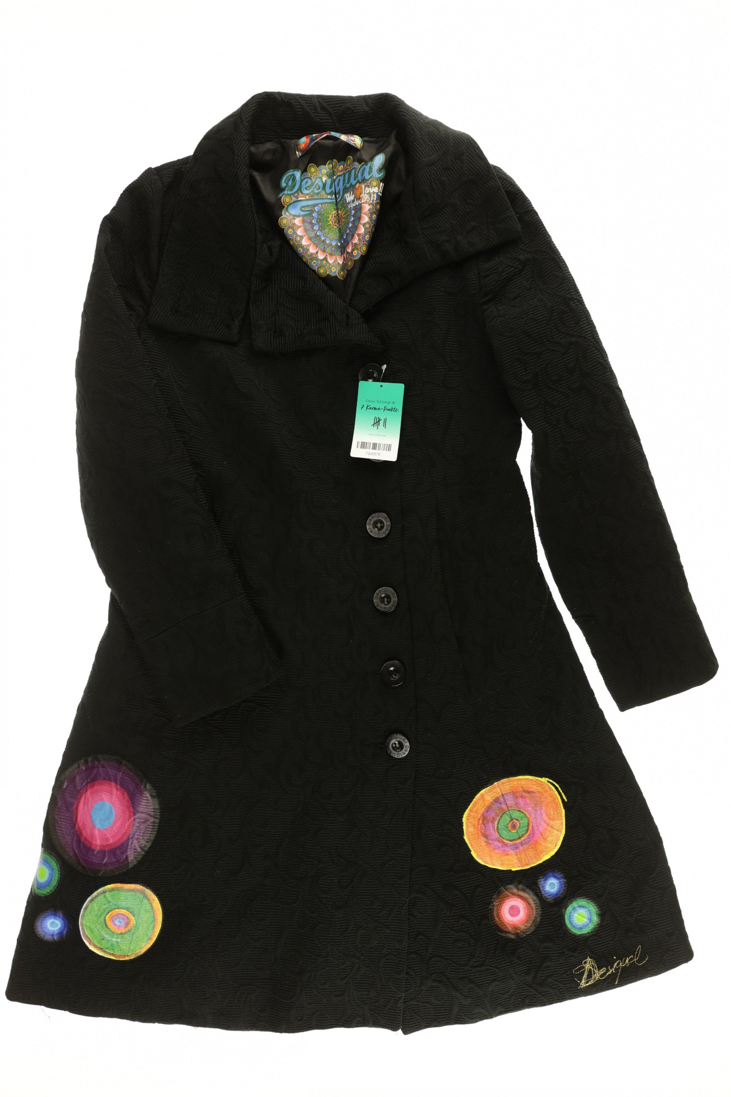 

Desigual Damen Mantel, schwarz, Gr. 40