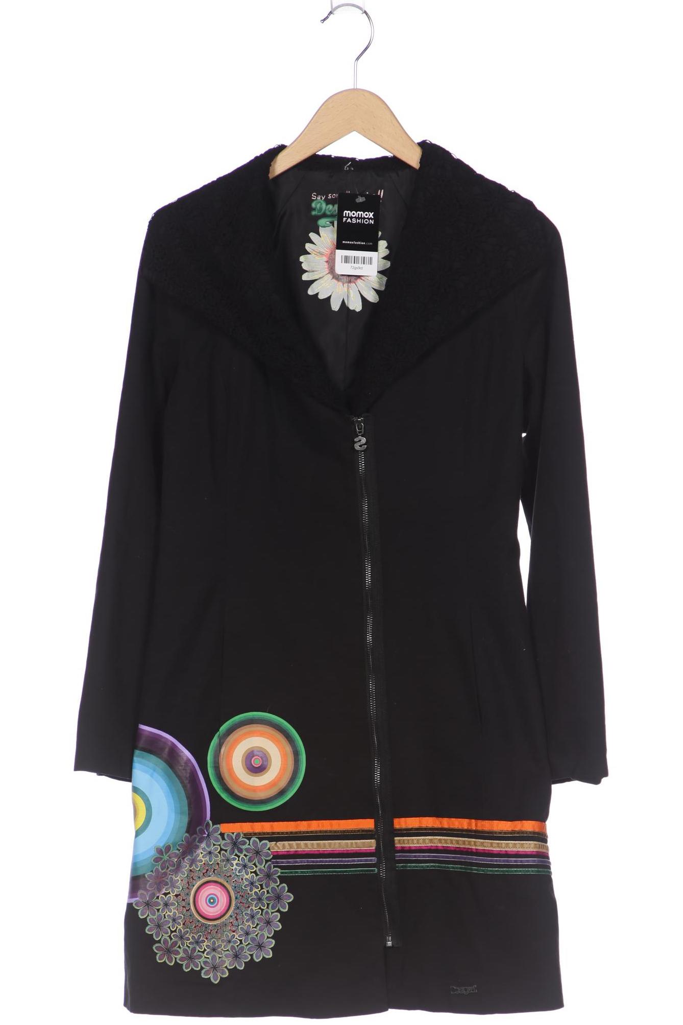 

Desigual Damen Mantel, schwarz