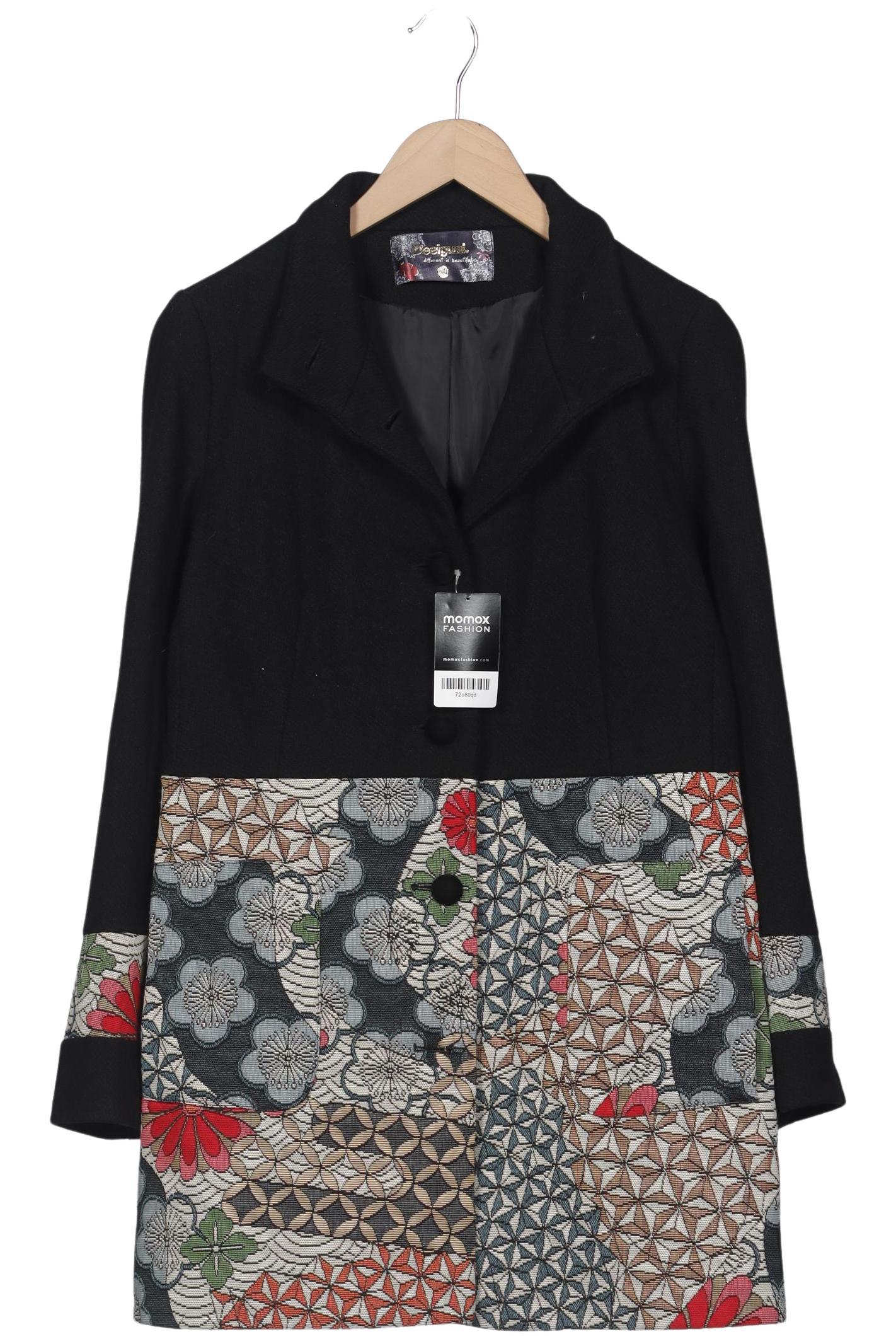 

Desigual Damen Mantel, schwarz, Gr. 40