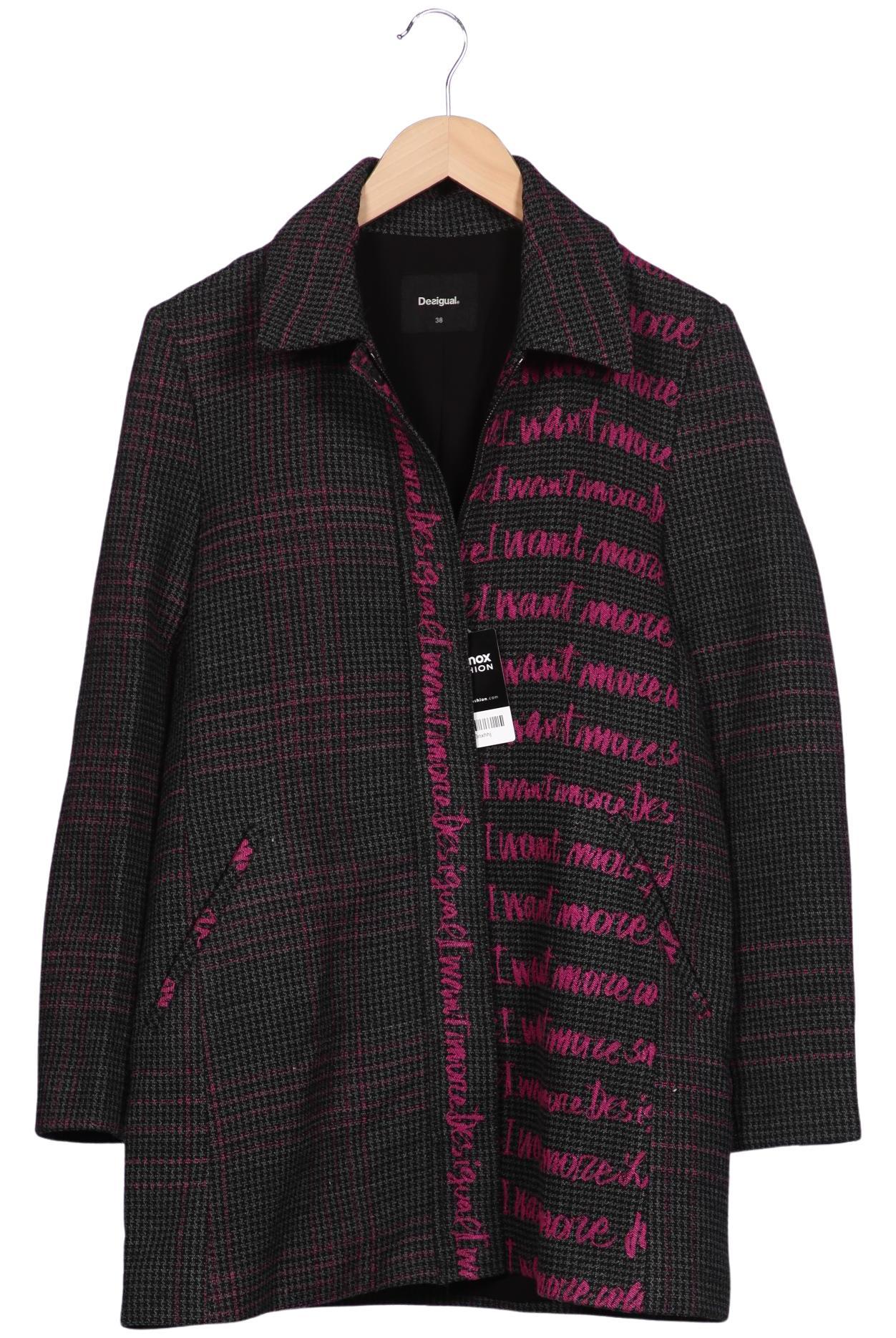 

Desigual Damen Mantel, mehrfarbig, Gr. 38