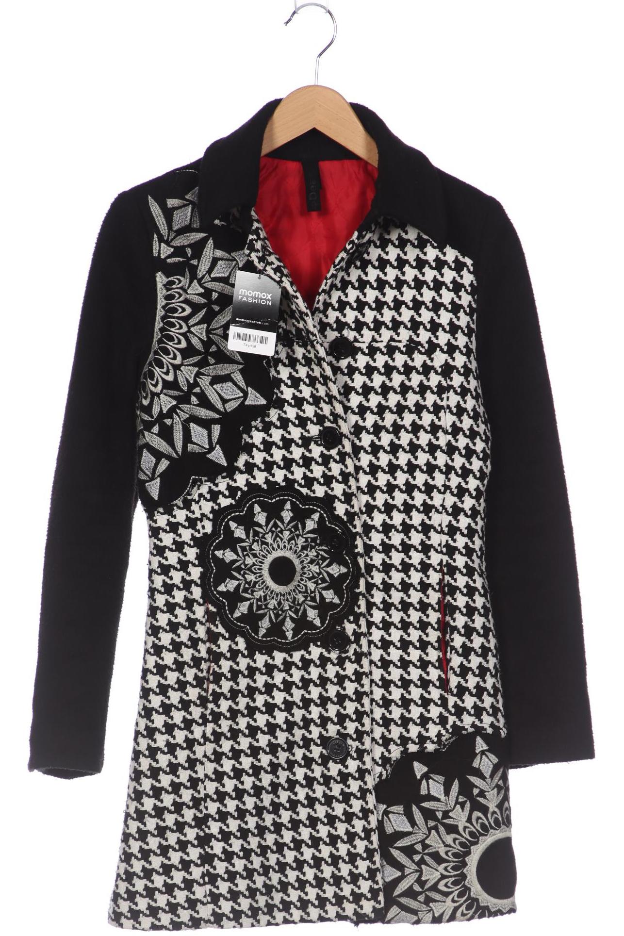 

Desigual Damen Mantel, schwarz