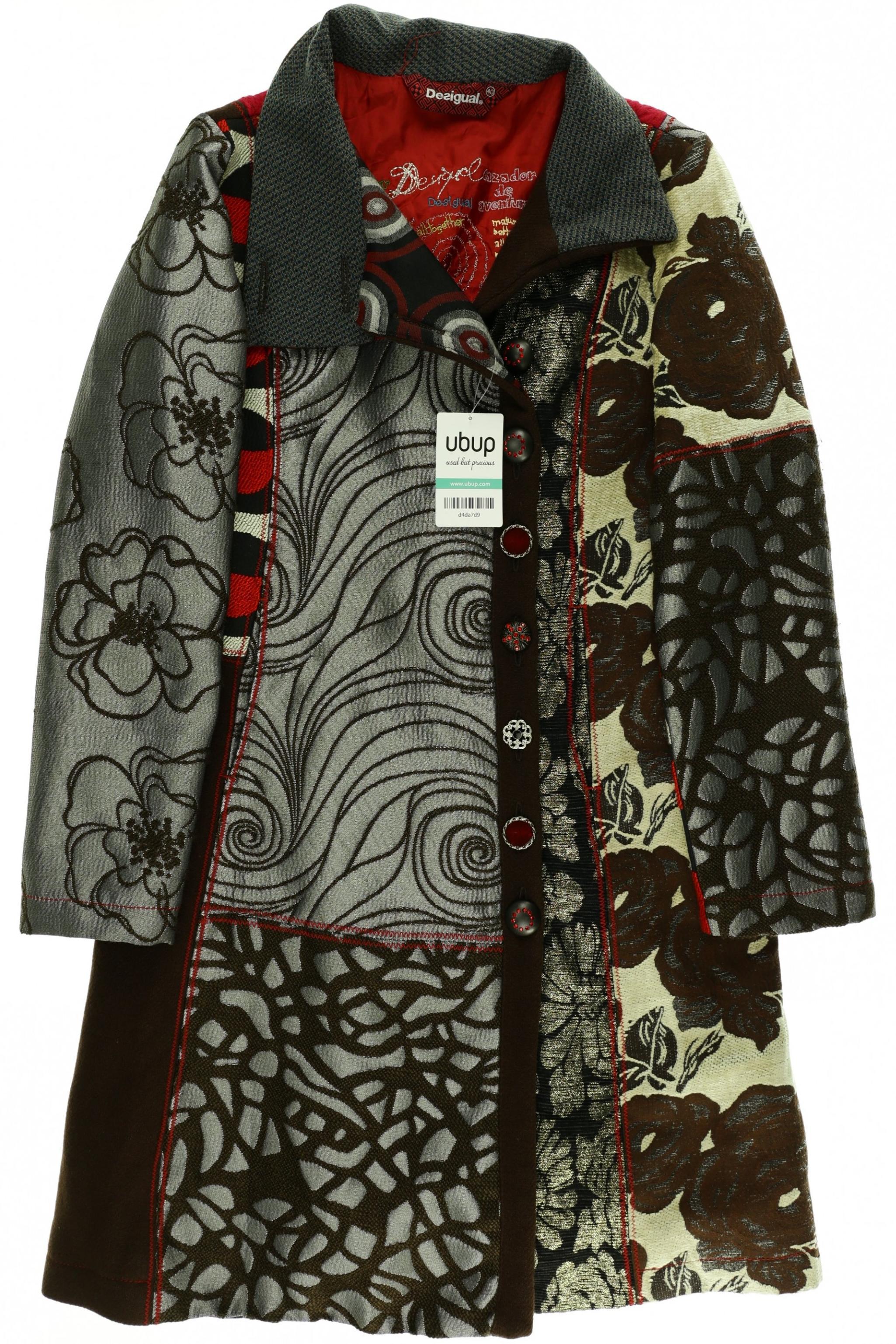 

Desigual Damen Mantel, mehrfarbig, Gr. 40