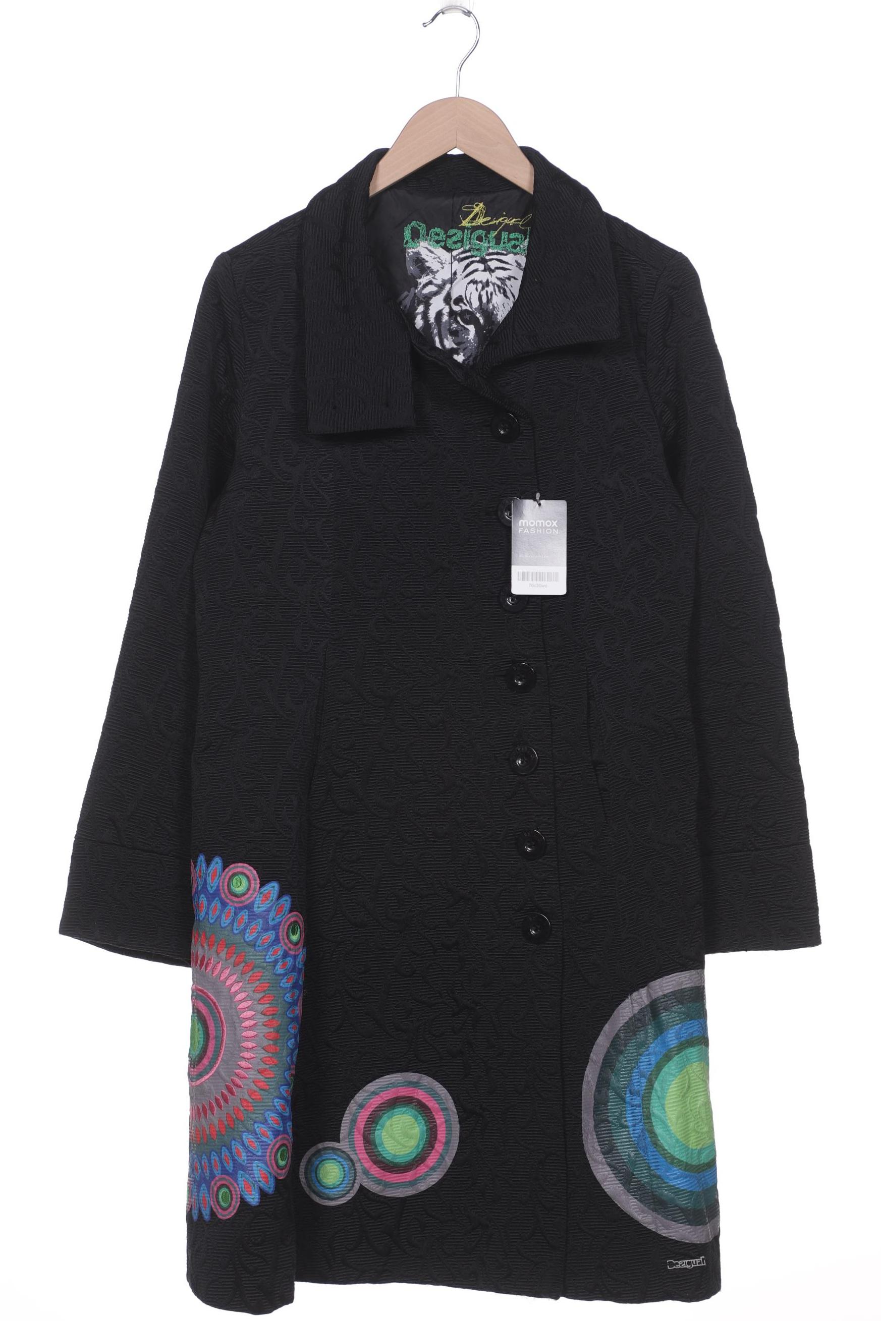 

Desigual Damen Mantel, schwarz, Gr. 44