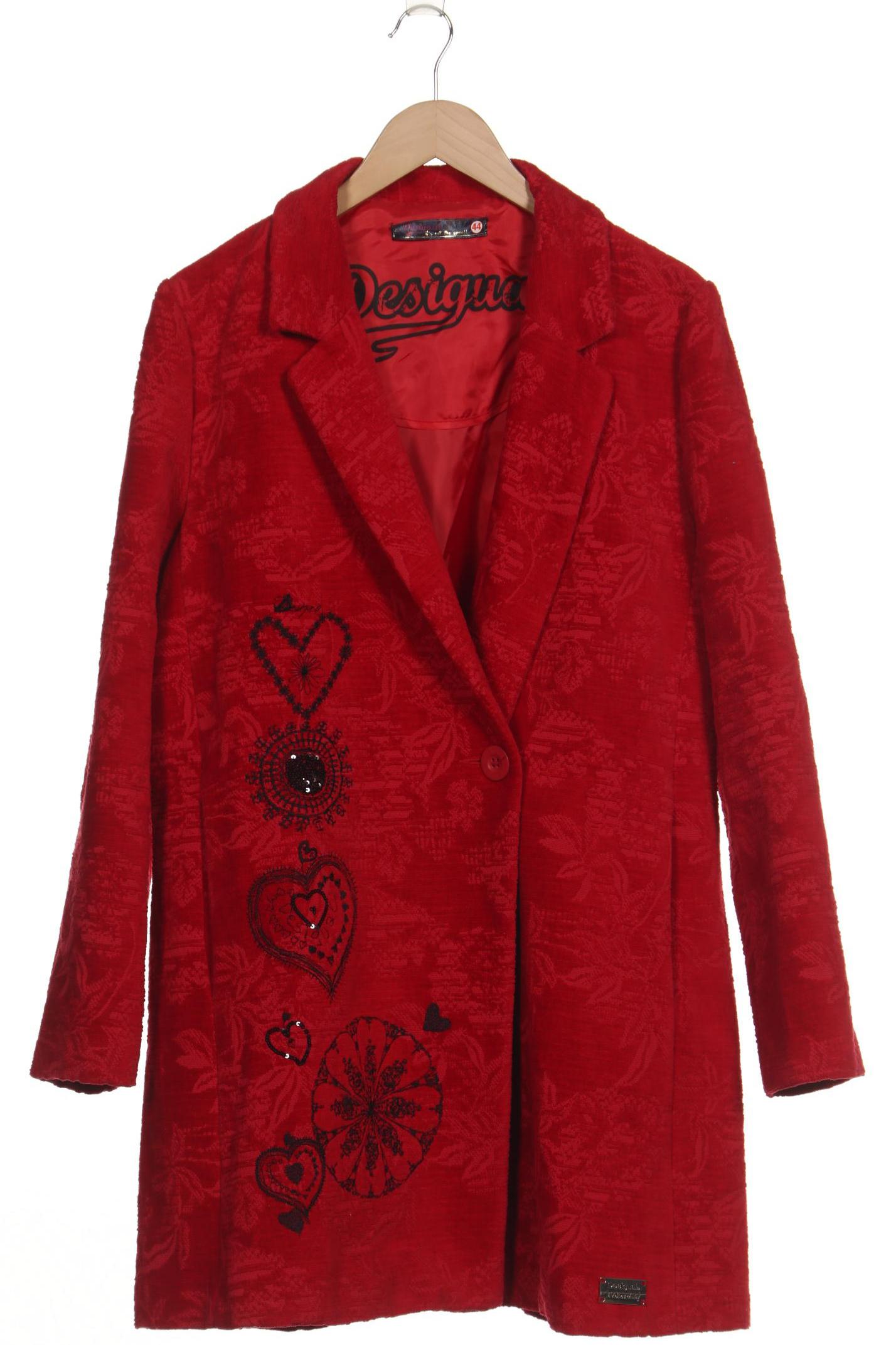 

Desigual Damen Mantel, rot, Gr. 44