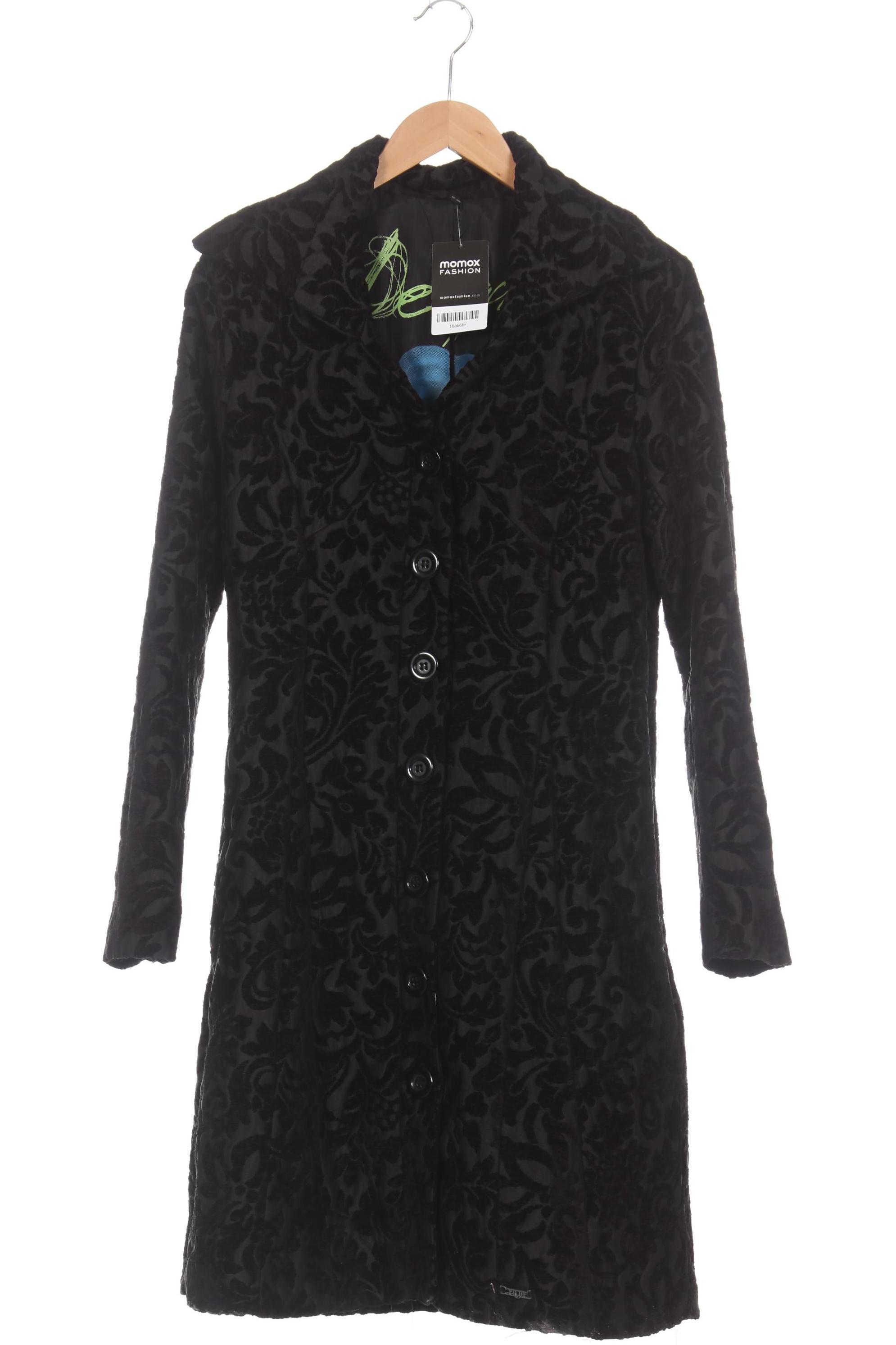 

Desigual Damen Mantel, schwarz, Gr. 44