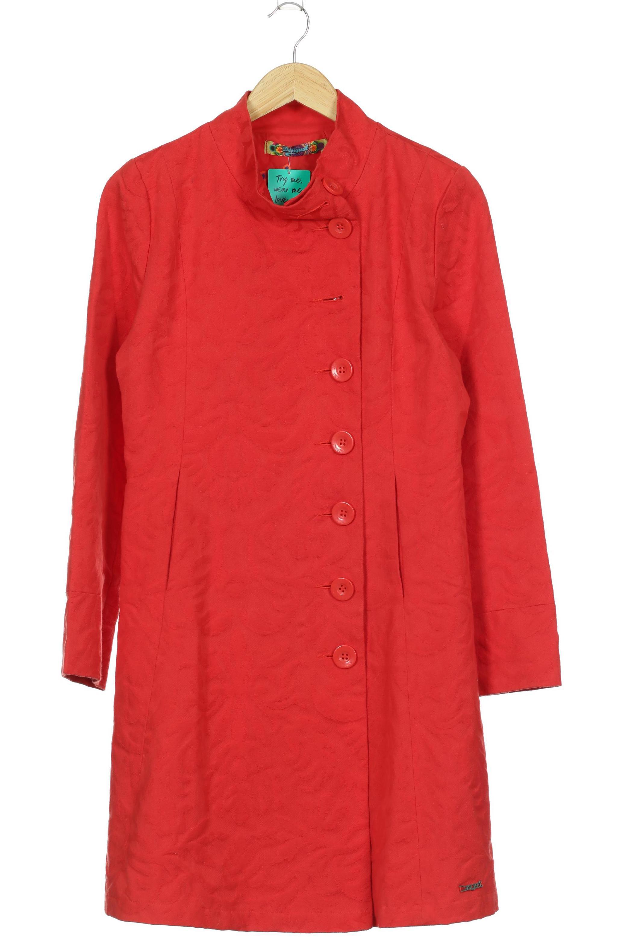 

Desigual Damen Mantel, rot, Gr. 42