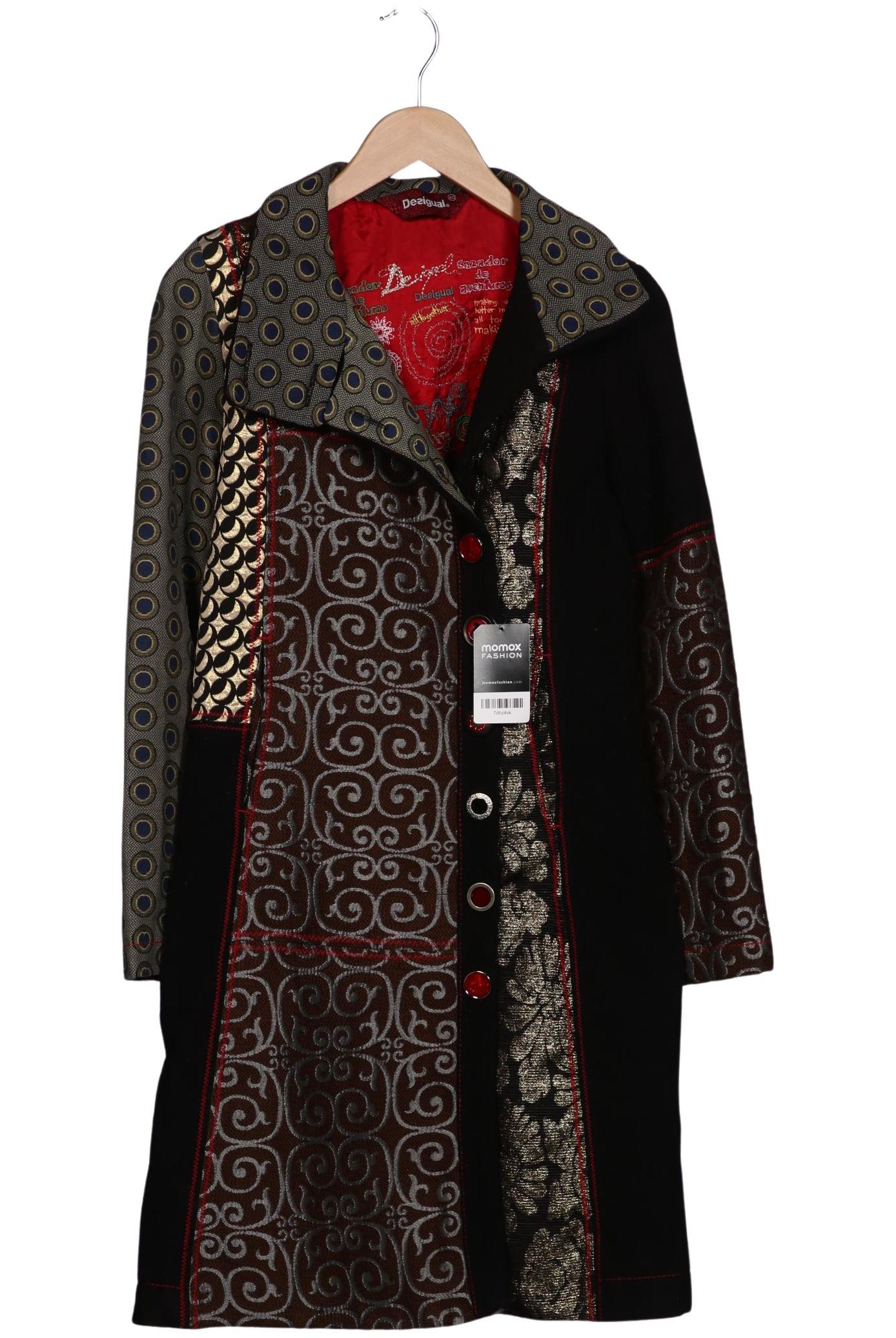 

Desigual Damen Mantel, mehrfarbig, Gr. 40