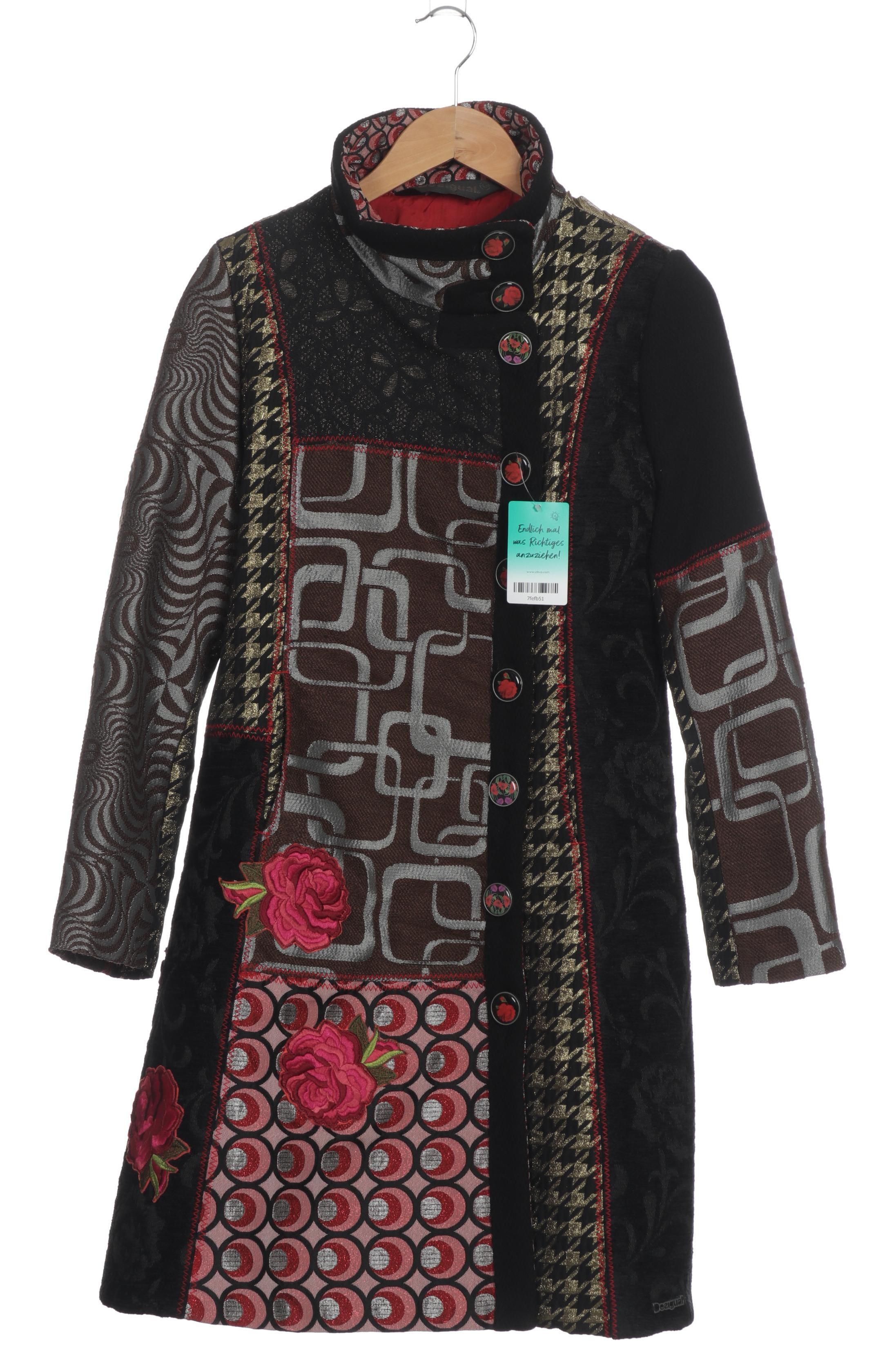 

Desigual Damen Mantel, mehrfarbig, Gr. 42
