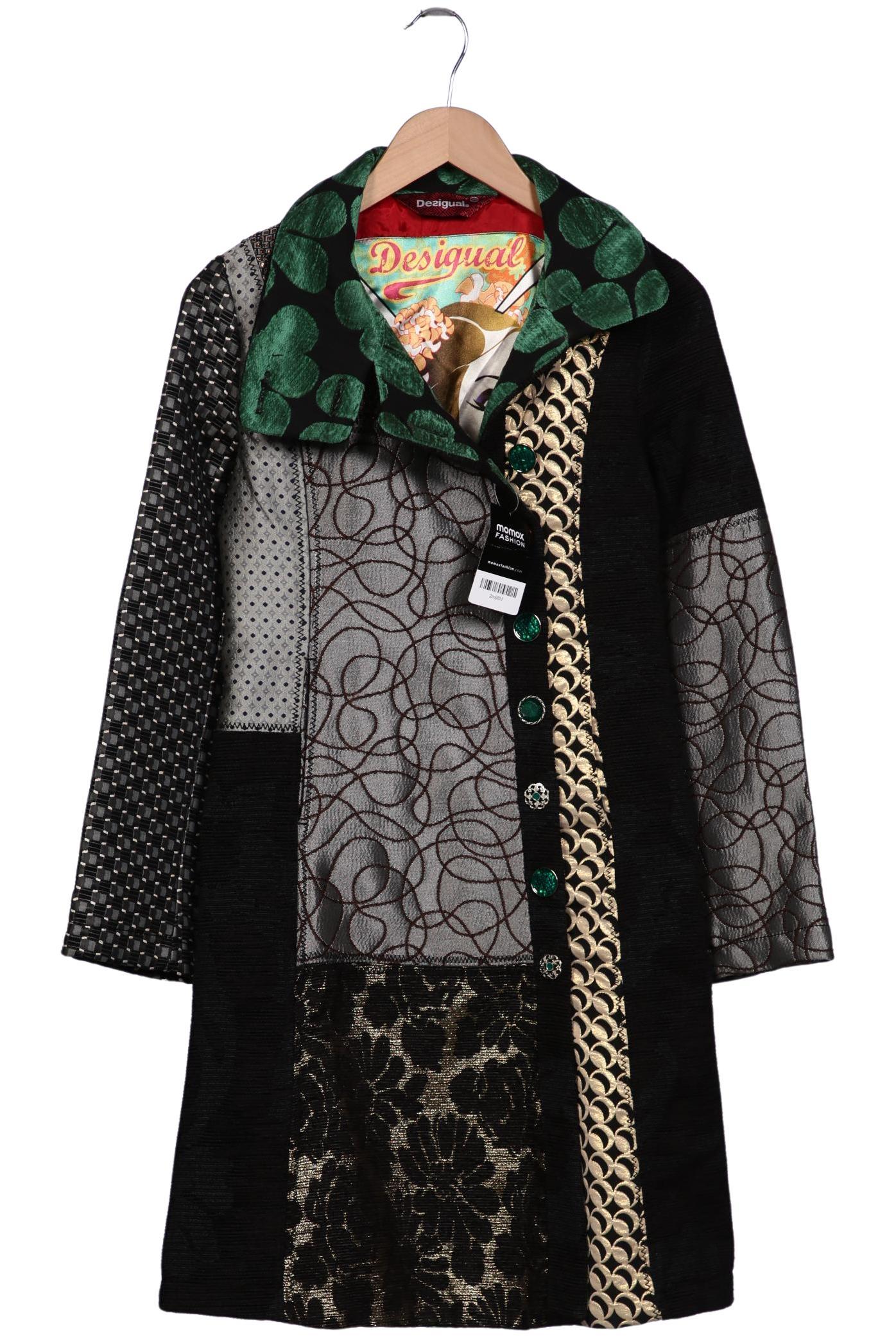 

Desigual Damen Mantel, mehrfarbig, Gr. 38