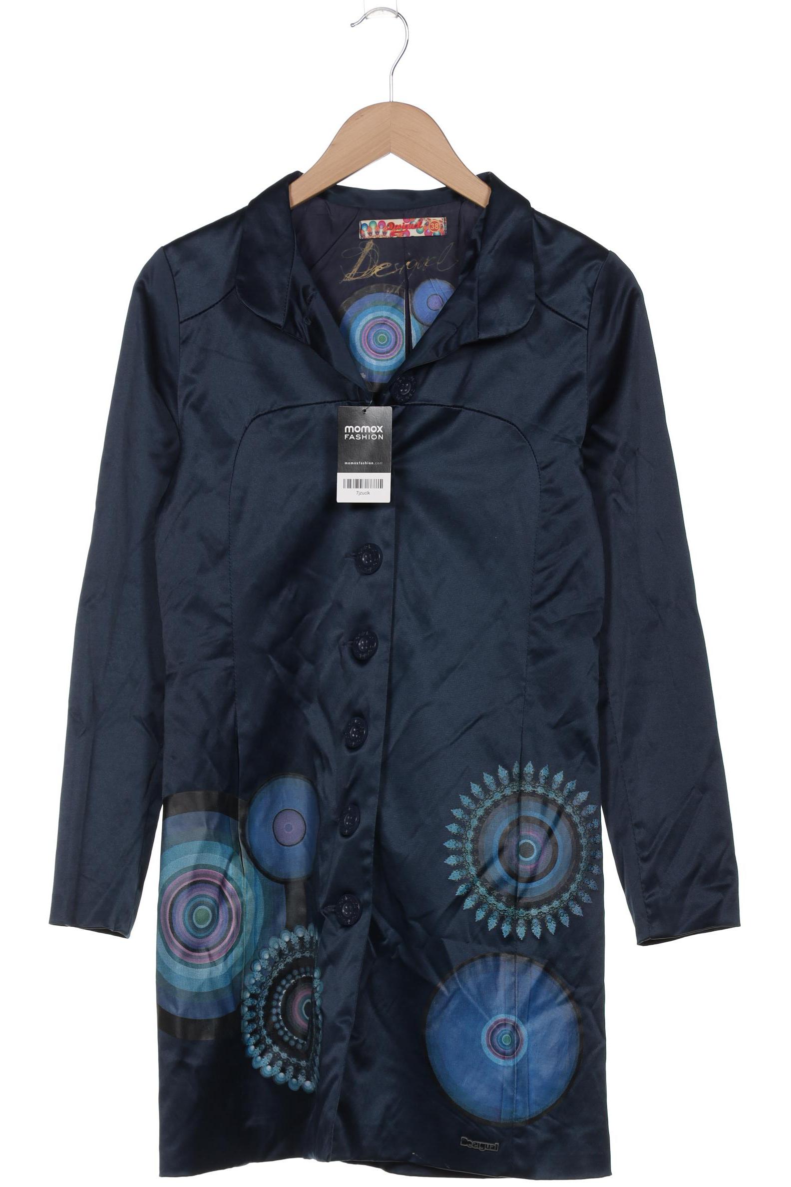 

Desigual Damen Mantel, marineblau, Gr. 38