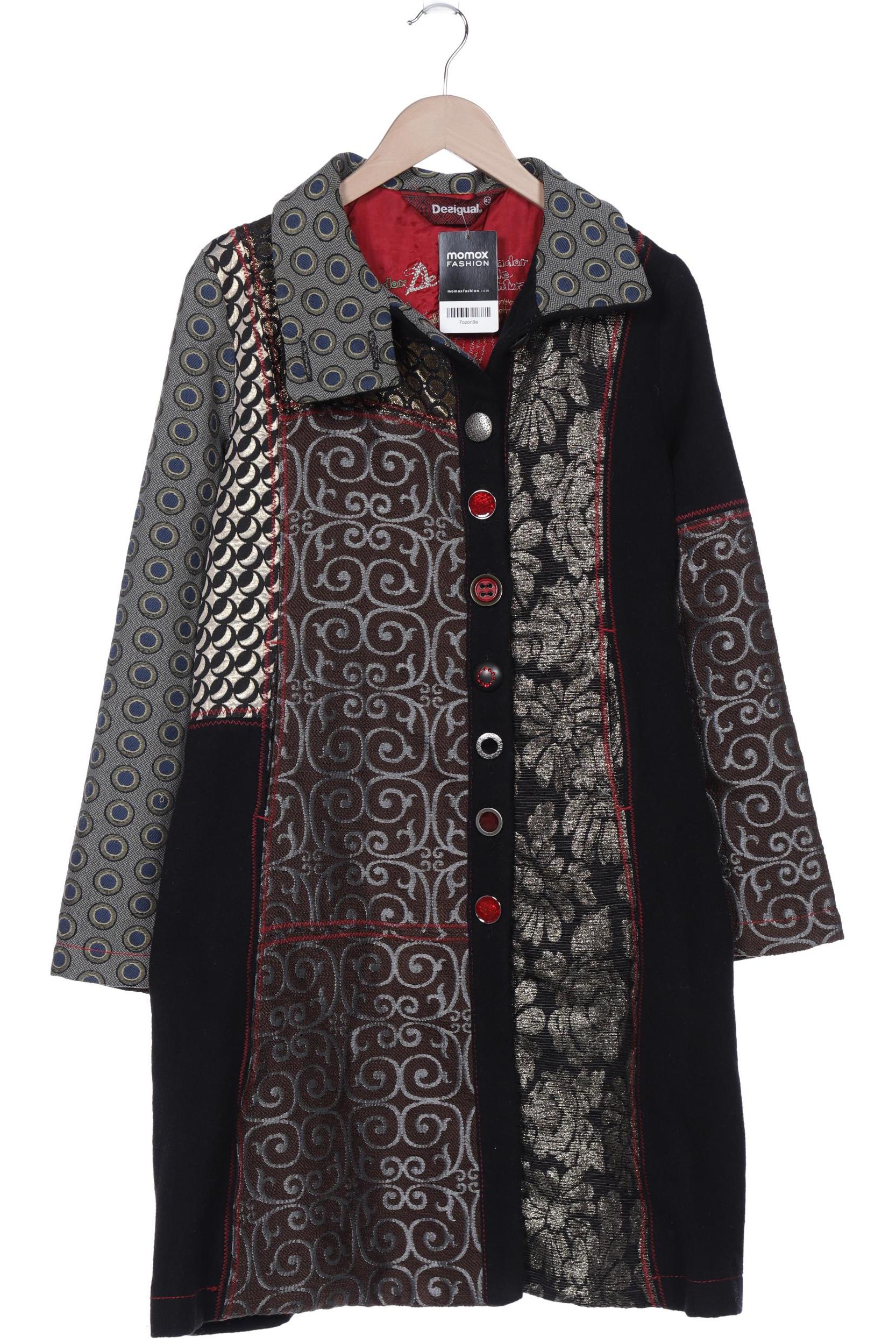 

Desigual Damen Mantel, mehrfarbig, Gr. 40