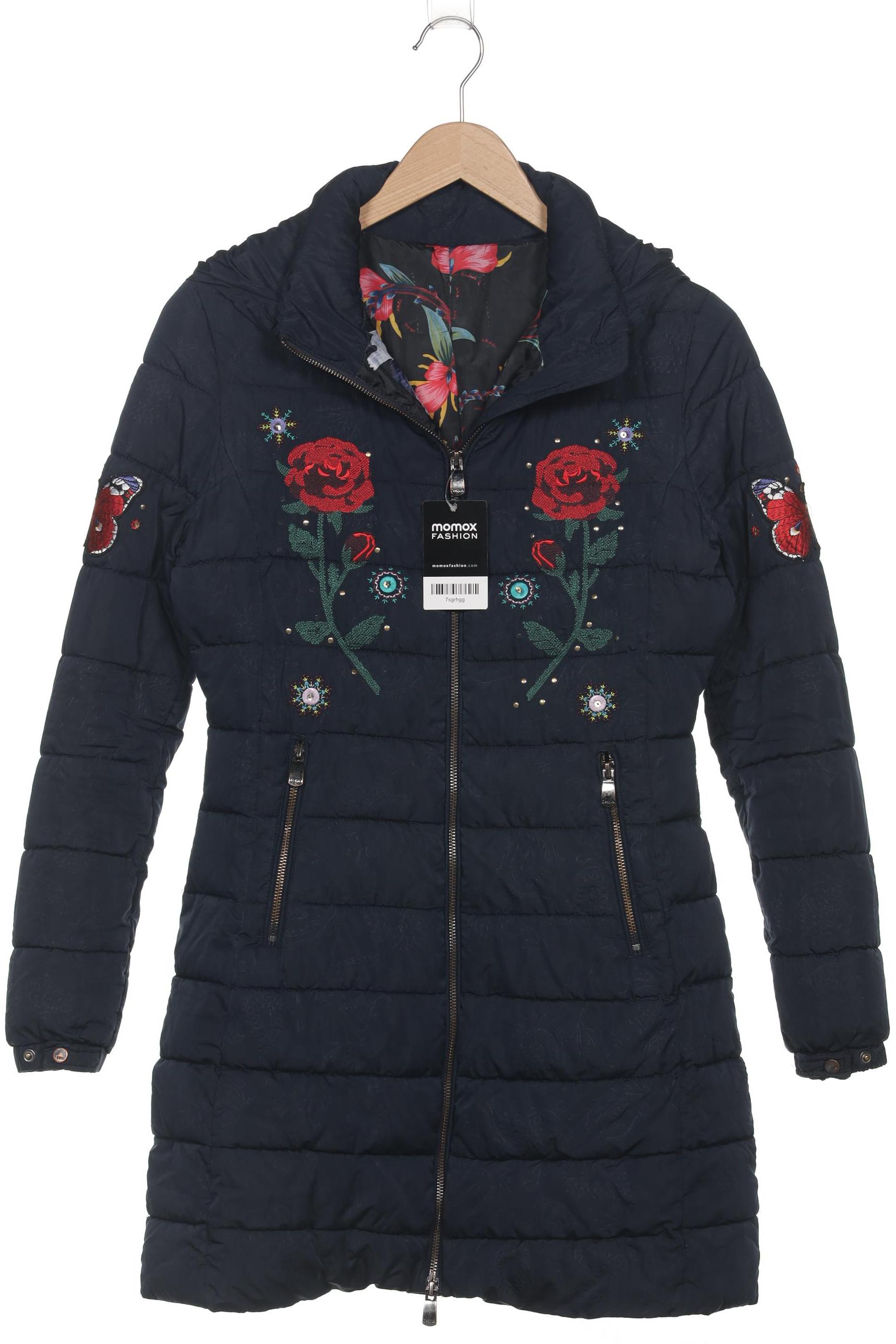 

Desigual Damen Mantel, marineblau, Gr. 42