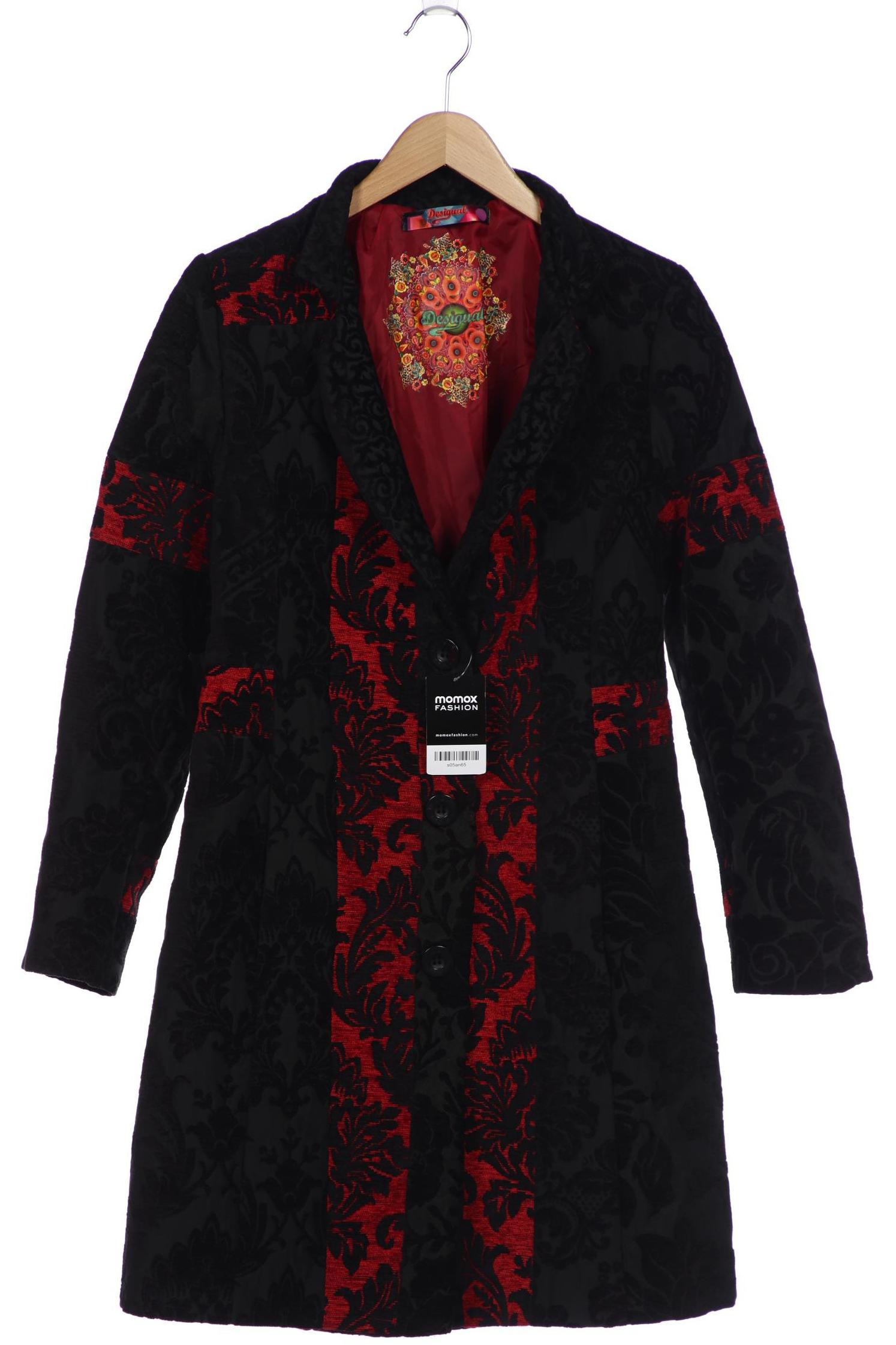 

Desigual Damen Mantel, schwarz