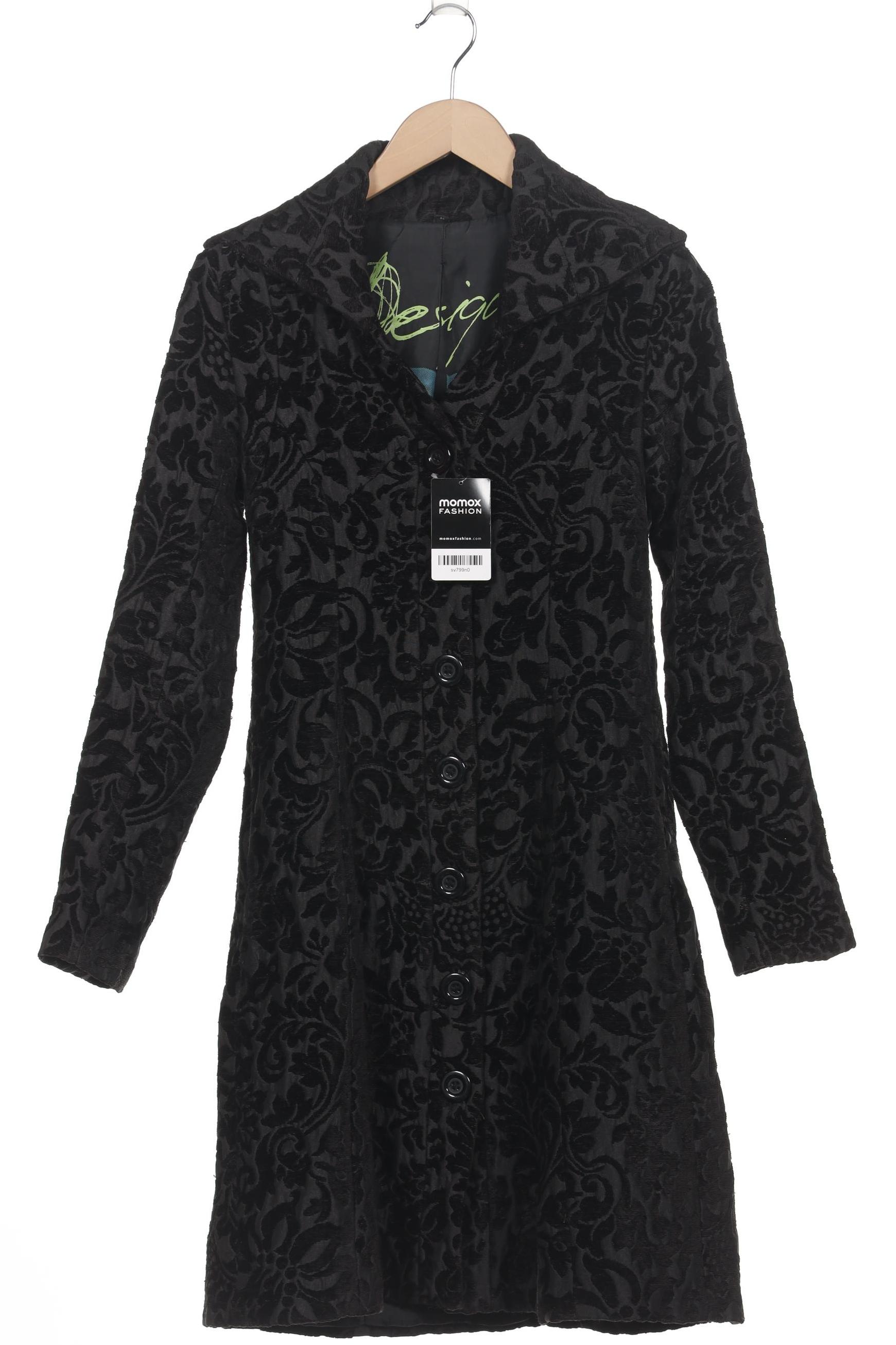 

Desigual Damen Mantel, schwarz, Gr. 36