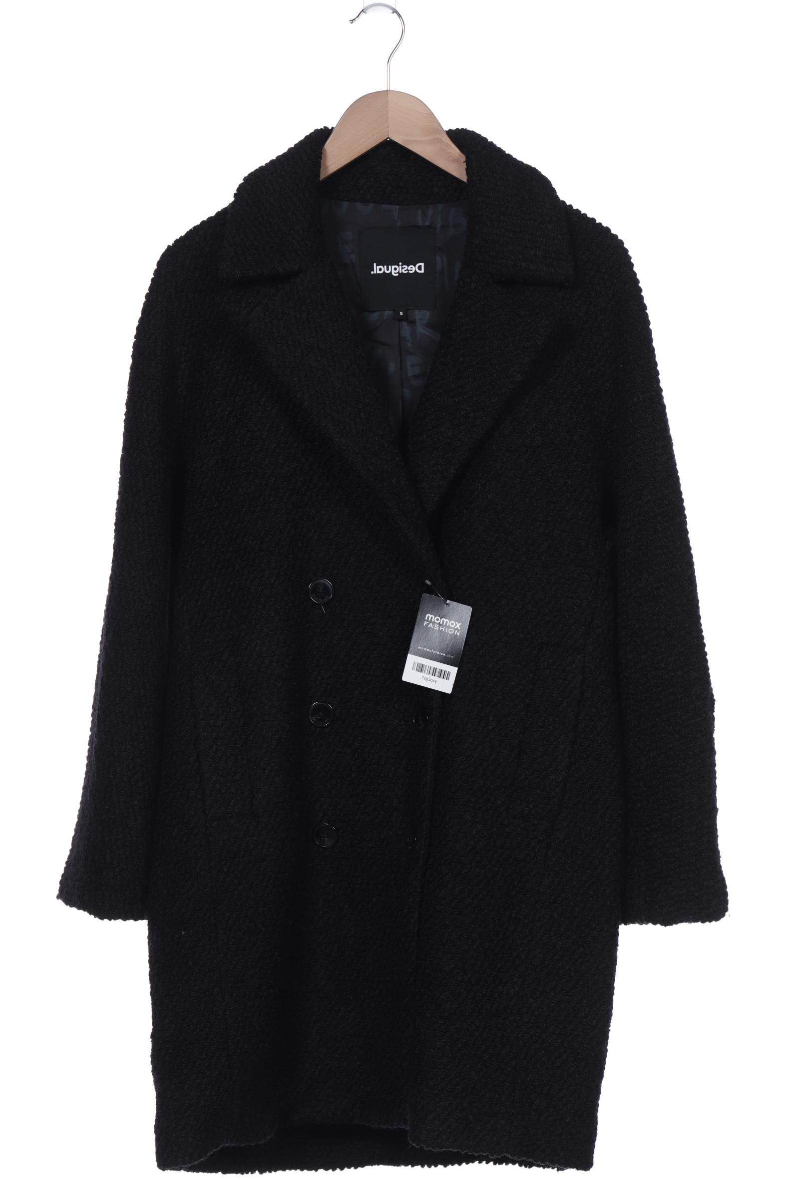 

Desigual Damen Mantel, schwarz, Gr. 36