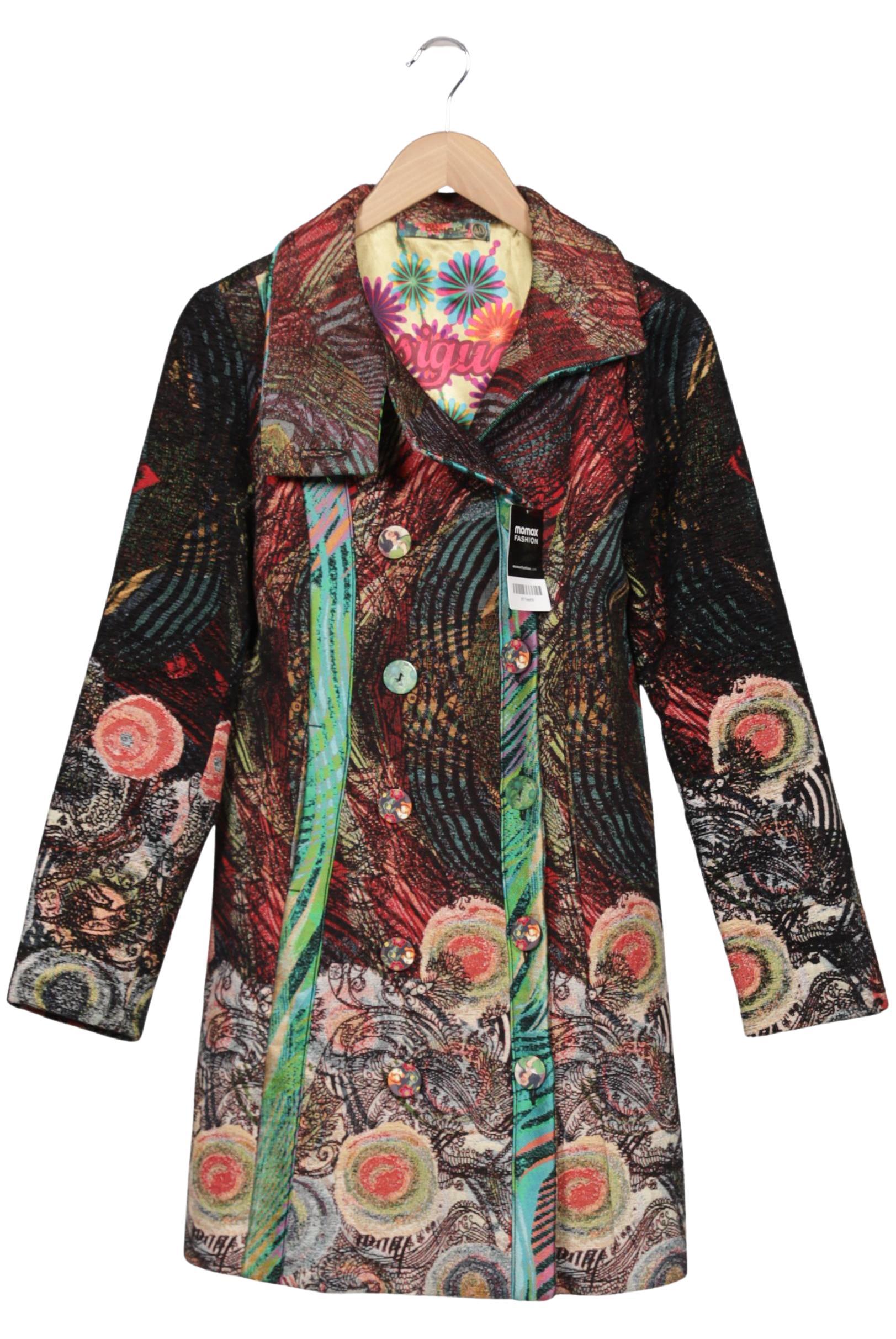 

Desigual Damen Mantel, mehrfarbig, Gr. 40