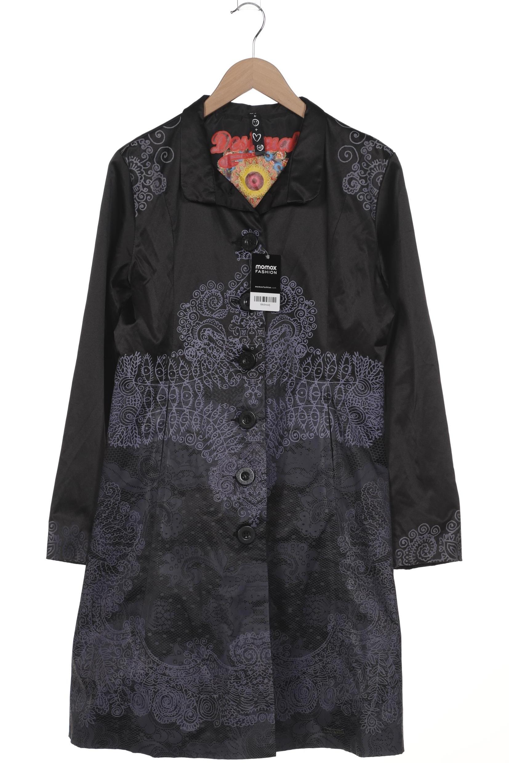 

Desigual Damen Mantel, schwarz, Gr. 42