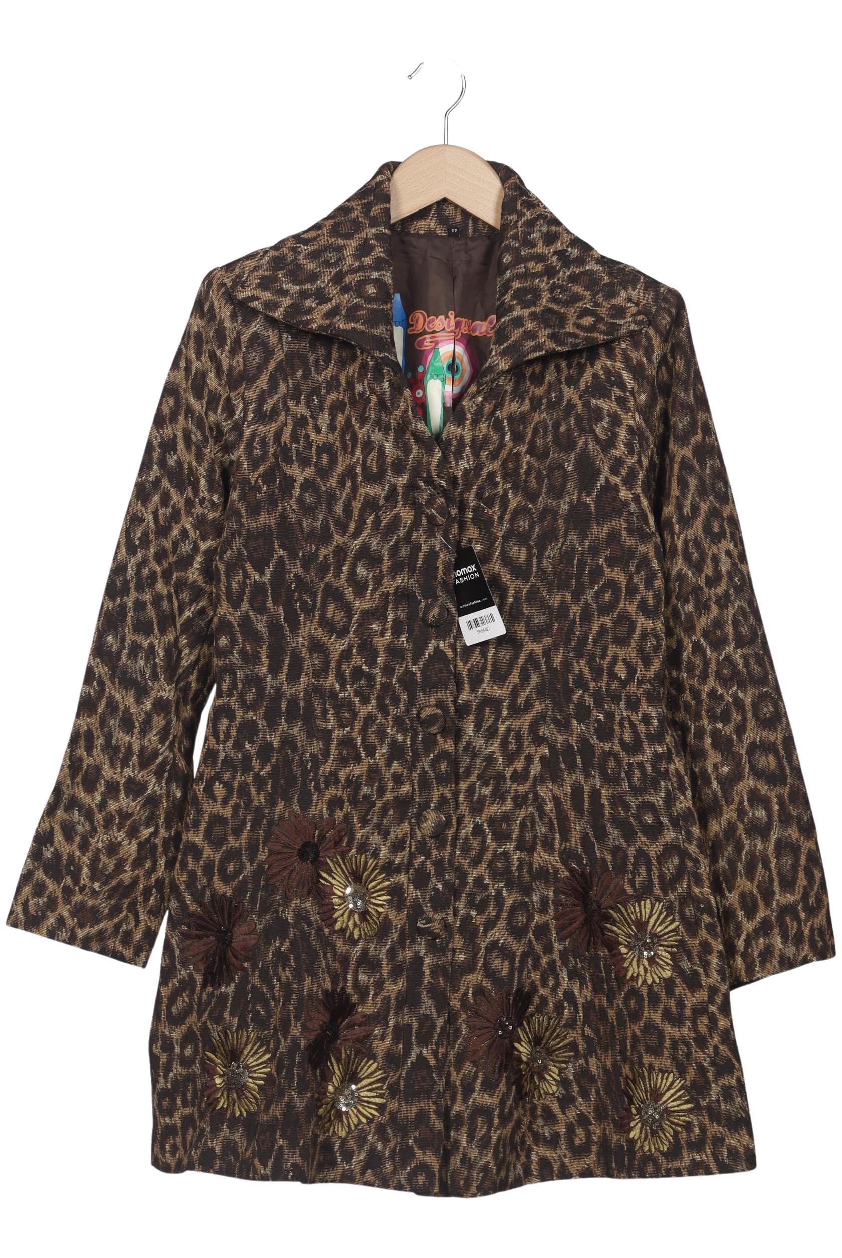 

Desigual Damen Mantel, braun, Gr. 44