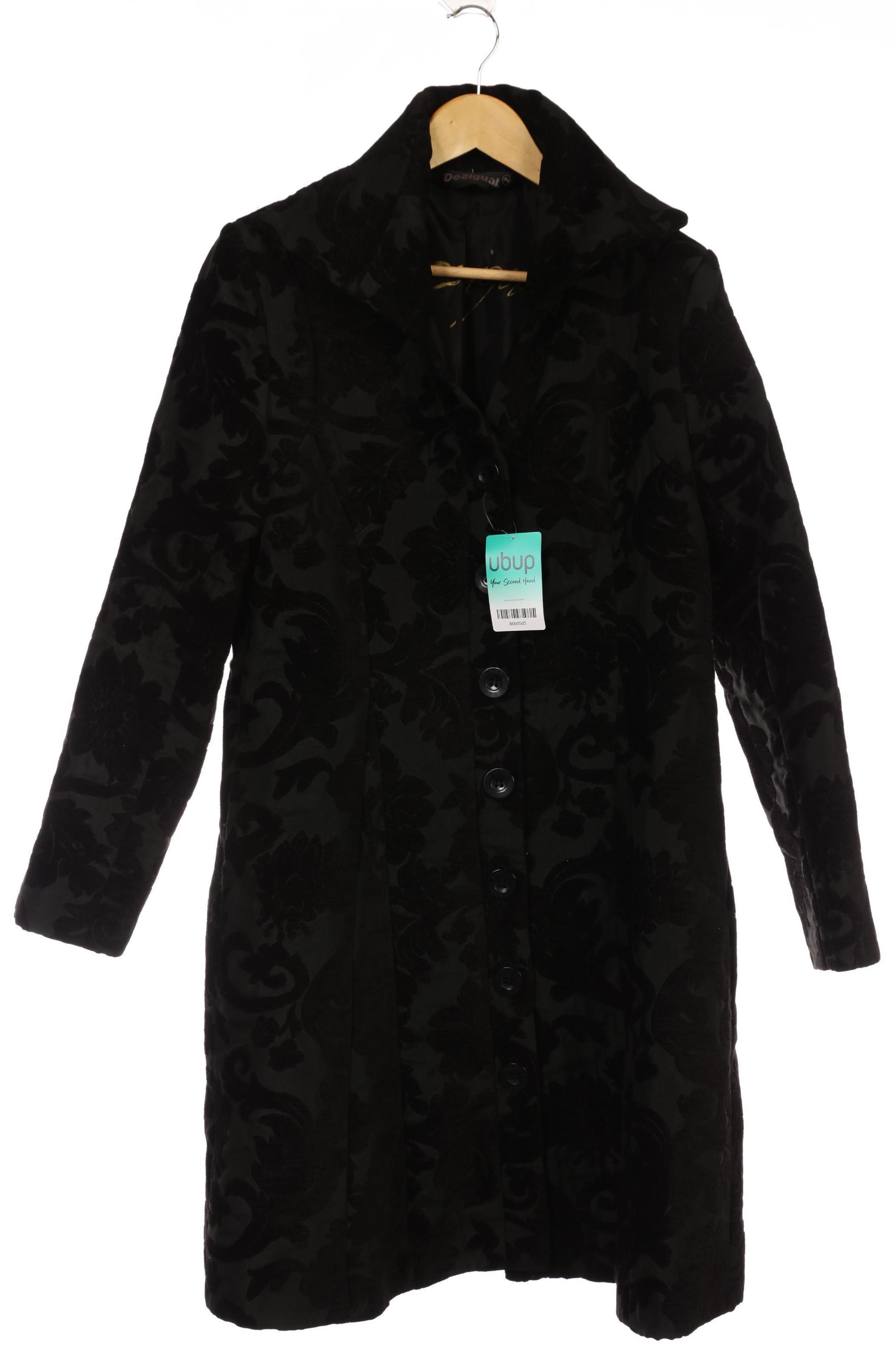

Desigual Damen Mantel, schwarz, Gr. 44
