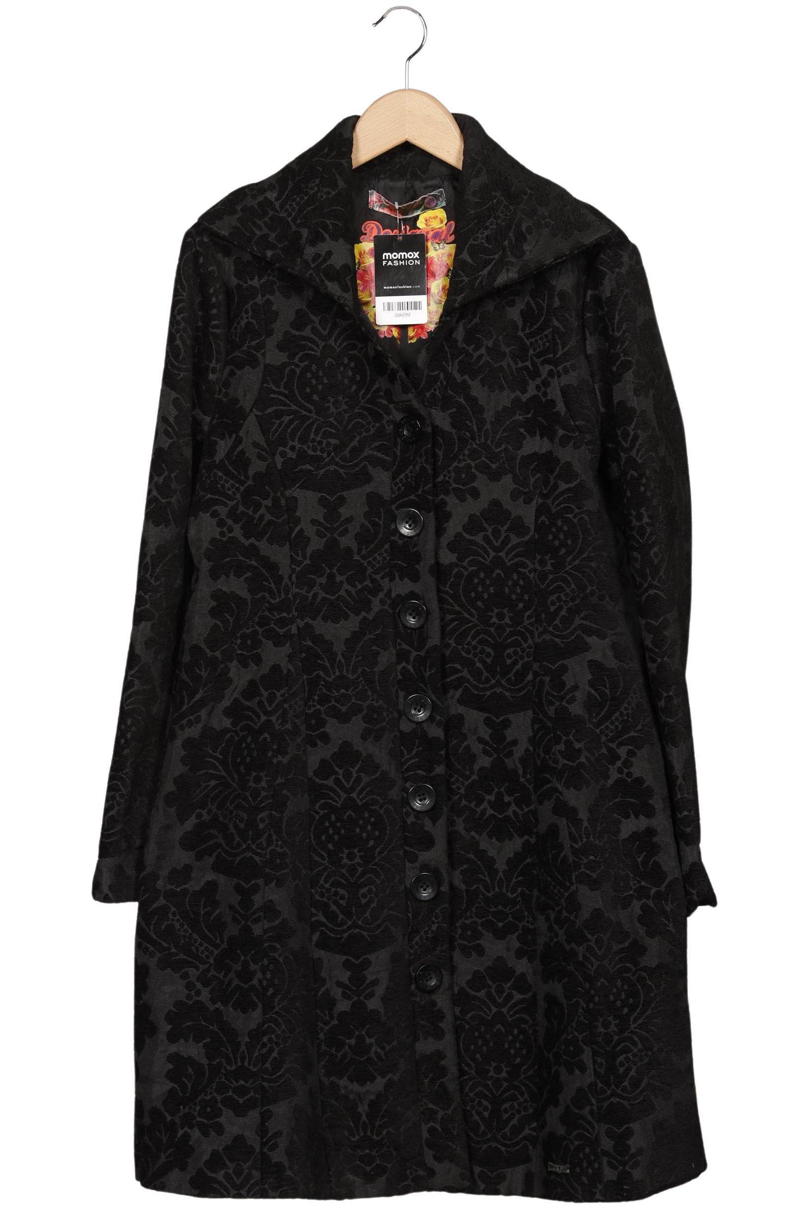 

Desigual Damen Mantel, schwarz, Gr. 44