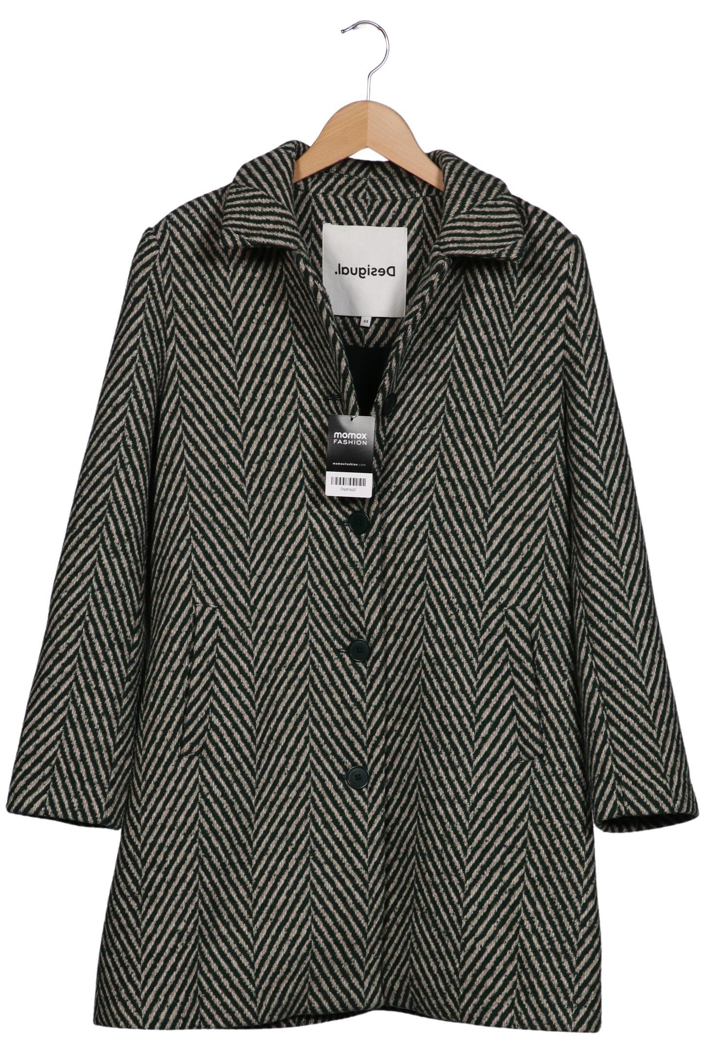 

Desigual Damen Mantel, grün, Gr. 44