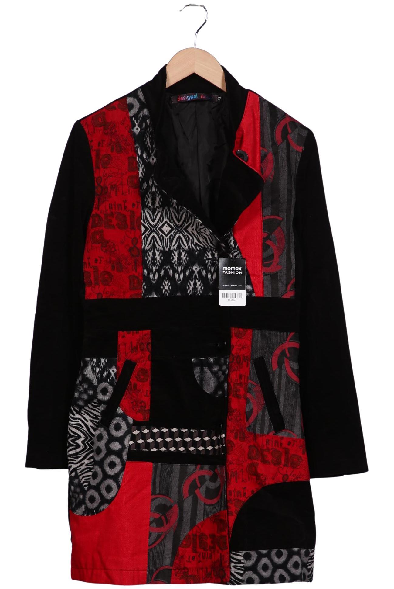 

Desigual Damen Mantel, mehrfarbig, Gr. 42