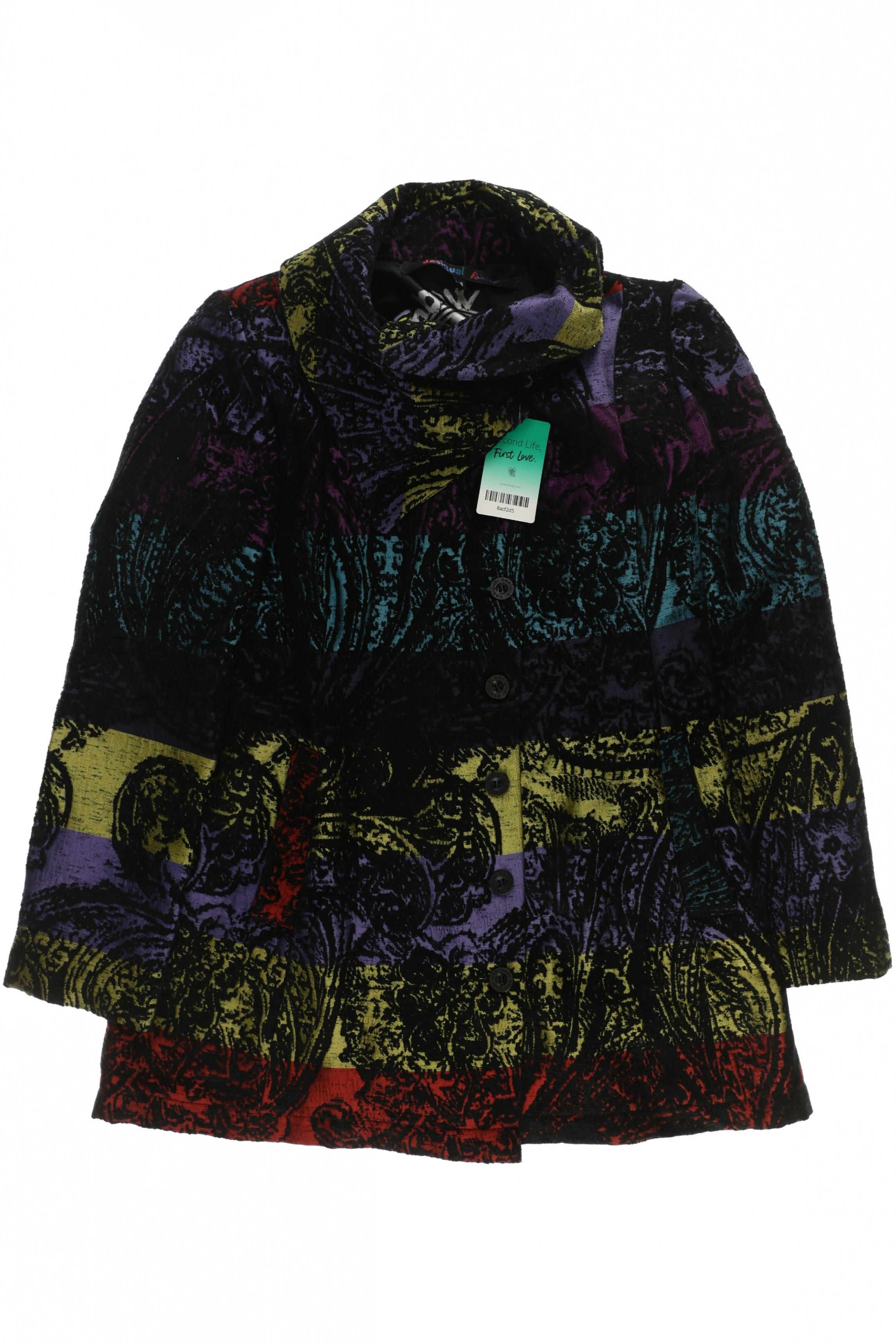 

Desigual Damen Mantel, schwarz, Gr. 38