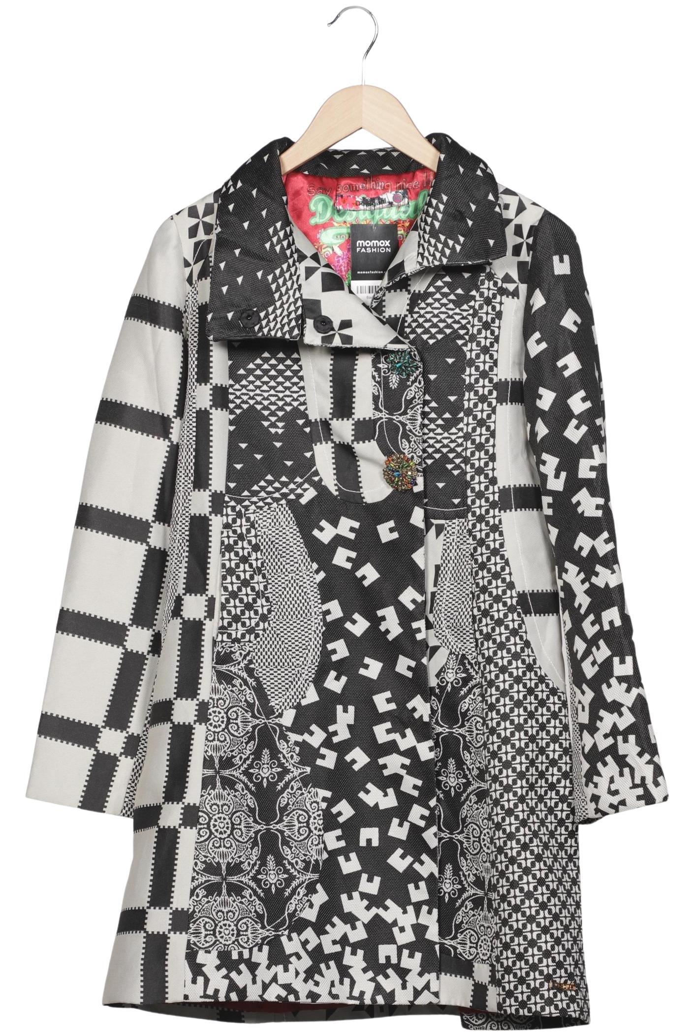 

Desigual Damen Mantel, mehrfarbig, Gr. 40