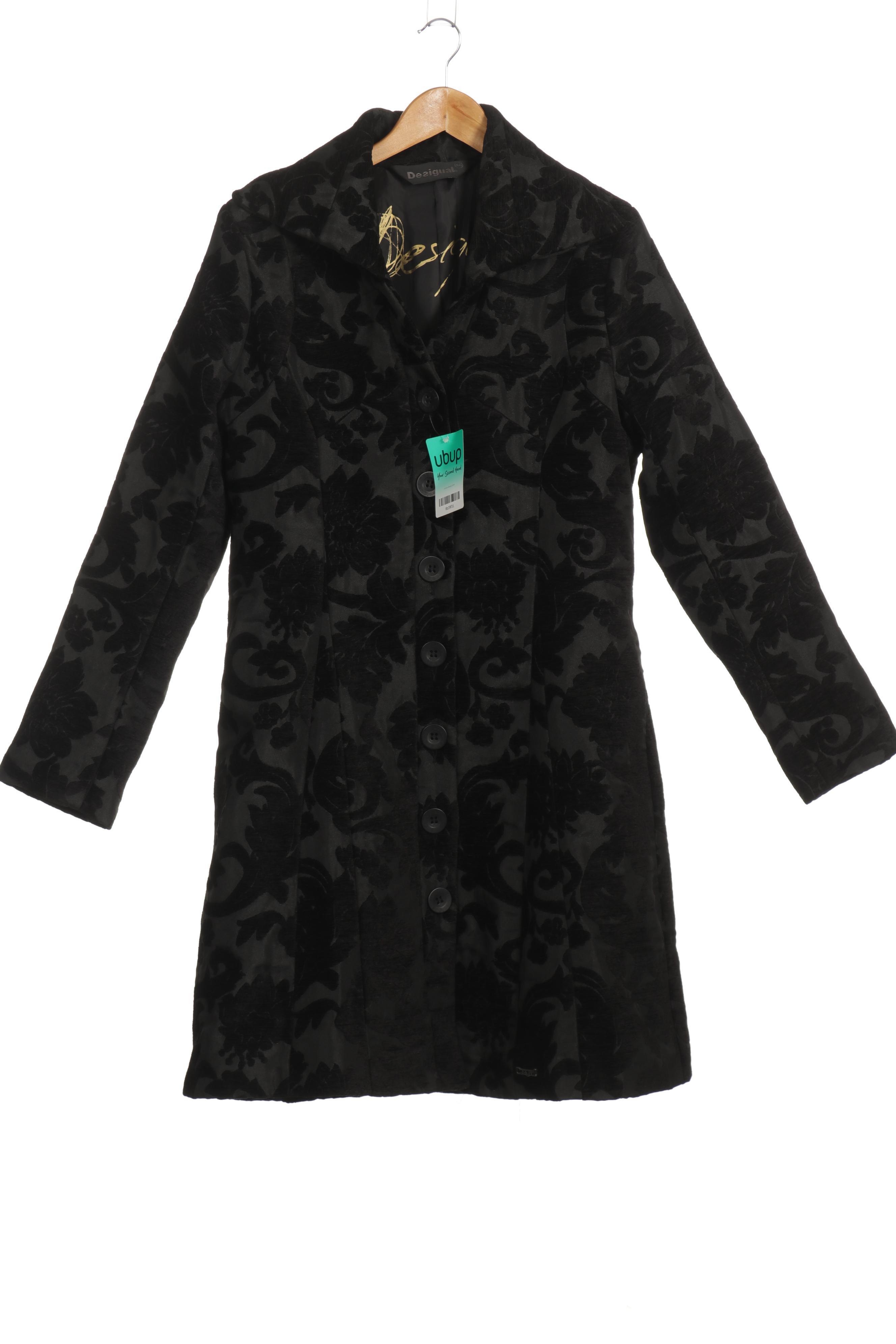 

Desigual Damen Mantel, schwarz, Gr. 46