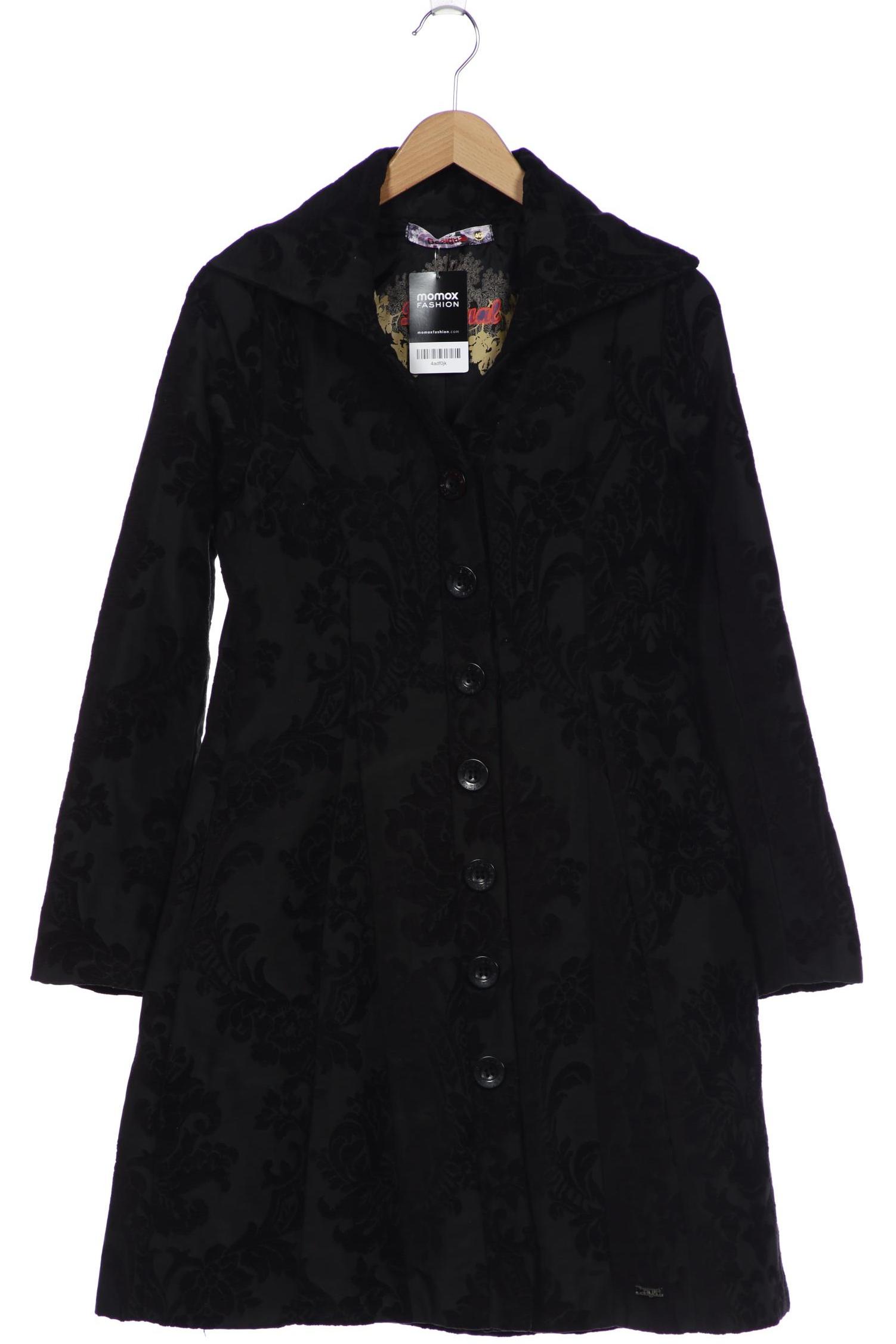 

Desigual Damen Mantel, schwarz, Gr. 40
