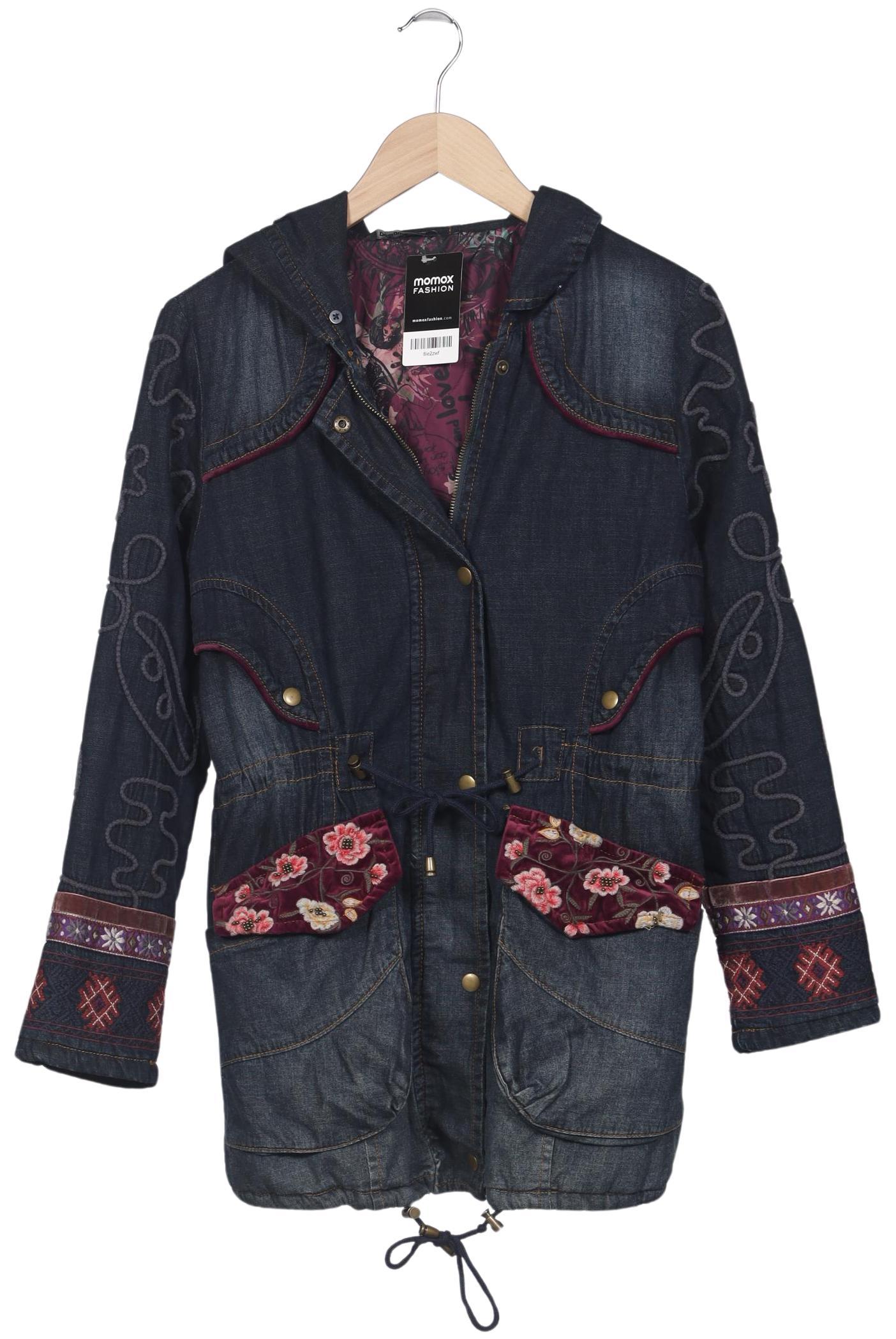 

Desigual Damen Mantel, marineblau, Gr. 36