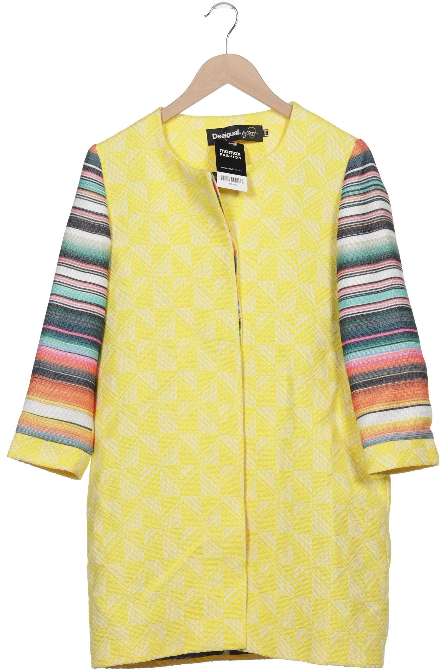 

Desigual Damen Mantel, gelb, Gr. 40