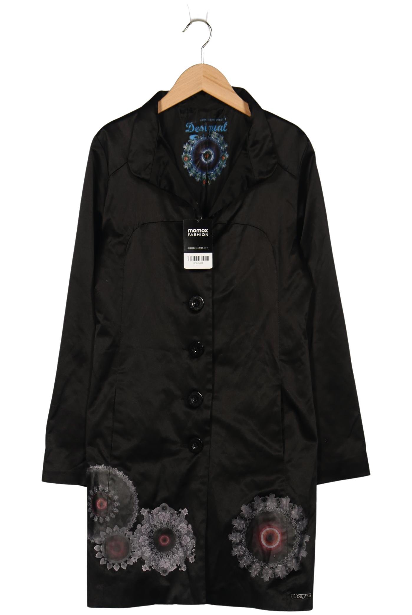 

Desigual Damen Mantel, schwarz, Gr. 36