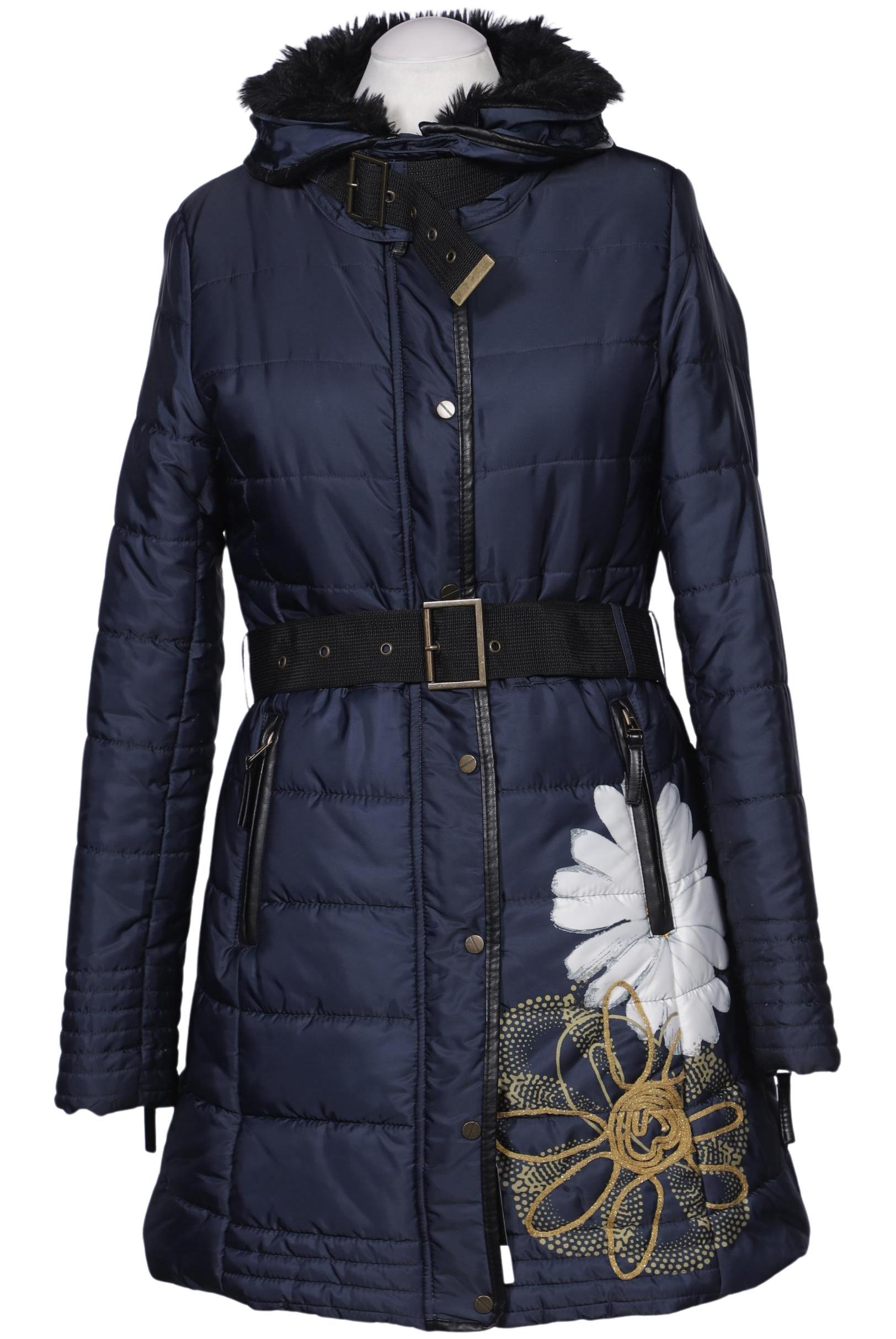 

Desigual Damen Mantel, marineblau, Gr. 36