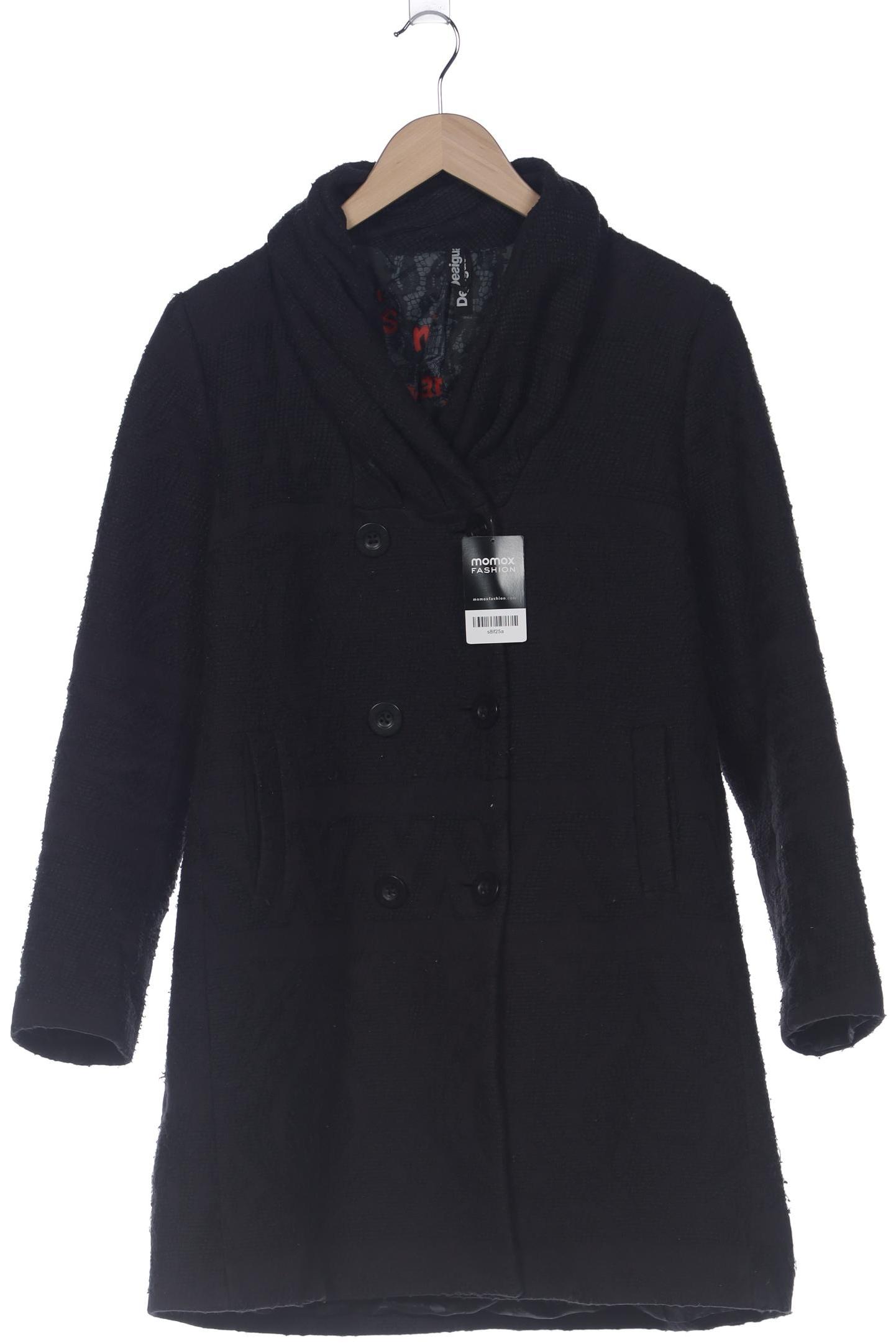 

Desigual Damen Mantel, schwarz, Gr. 44