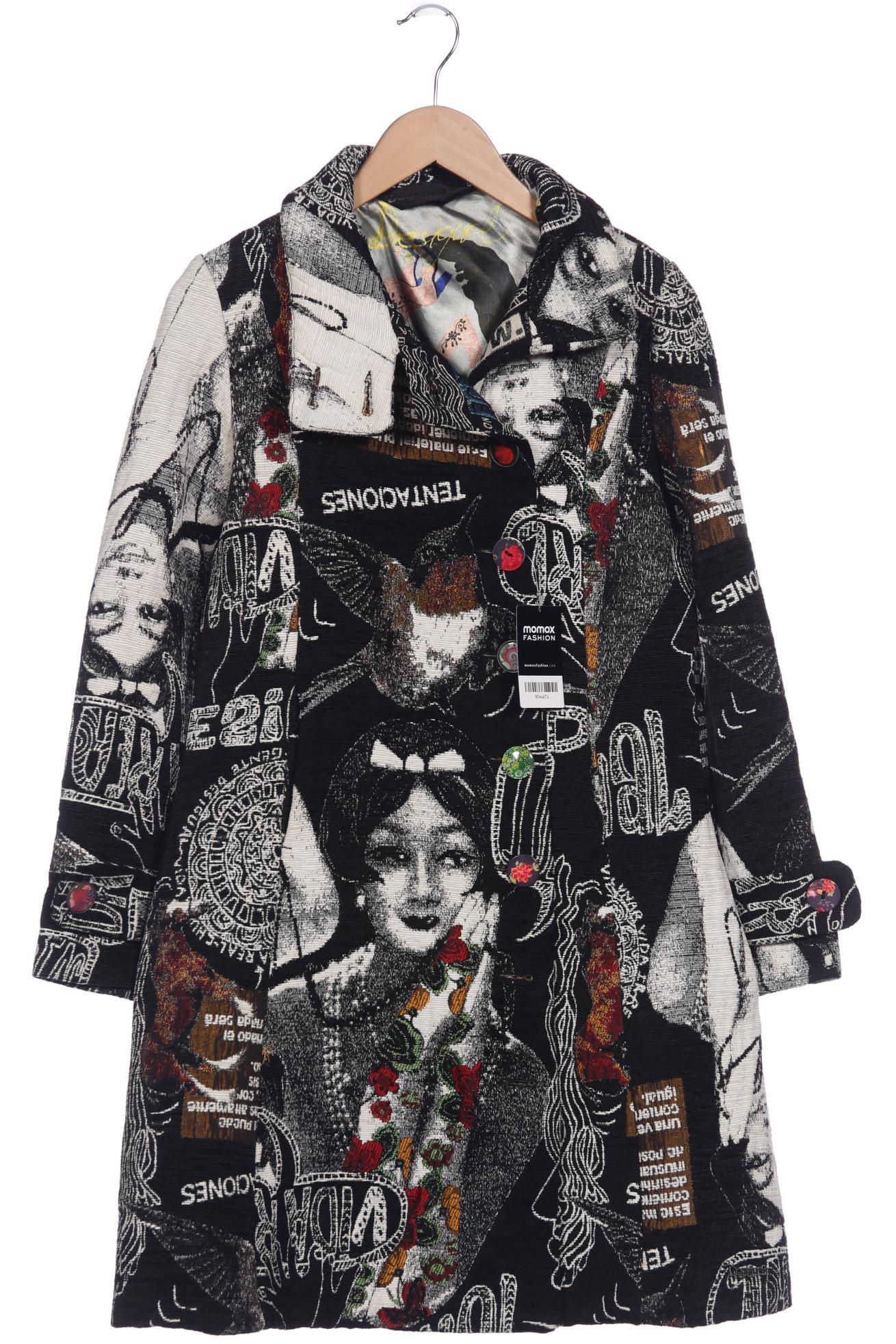 

Desigual Damen Mantel, schwarz, Gr. 40