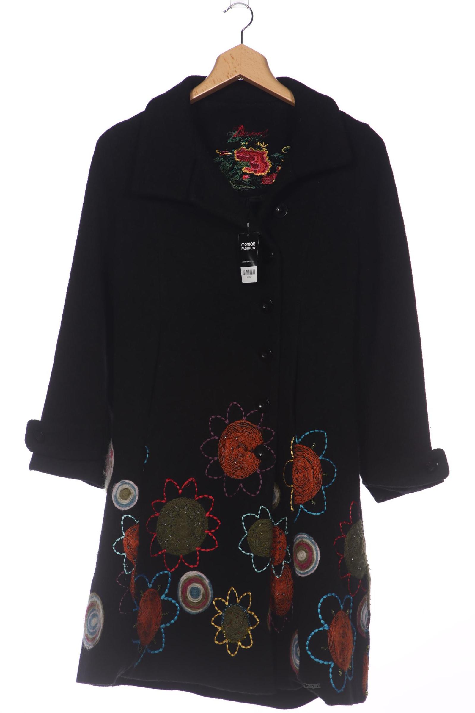 

Desigual Damen Mantel, schwarz, Gr. 42