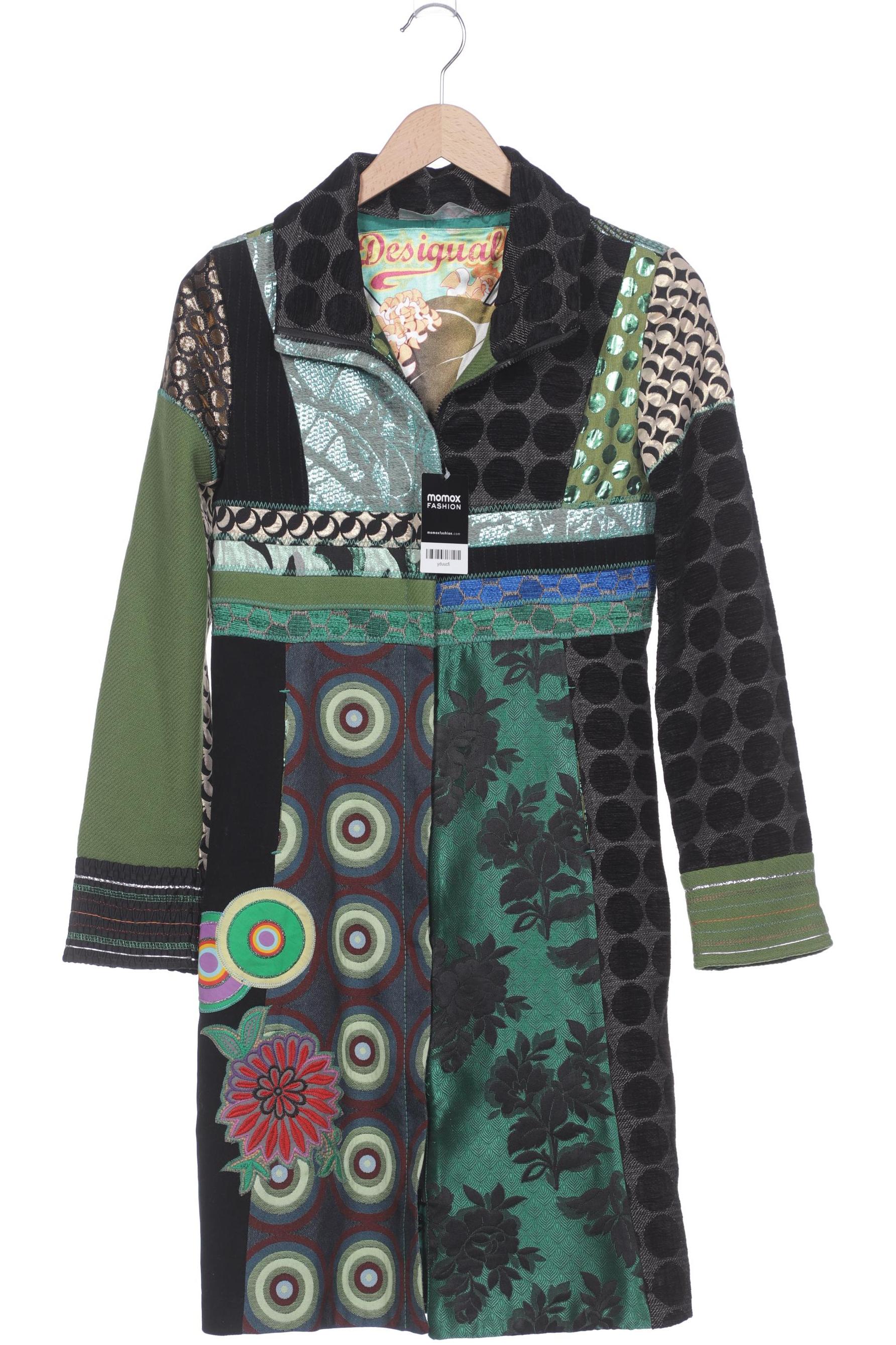 

Desigual Damen Mantel, mehrfarbig, Gr. 38