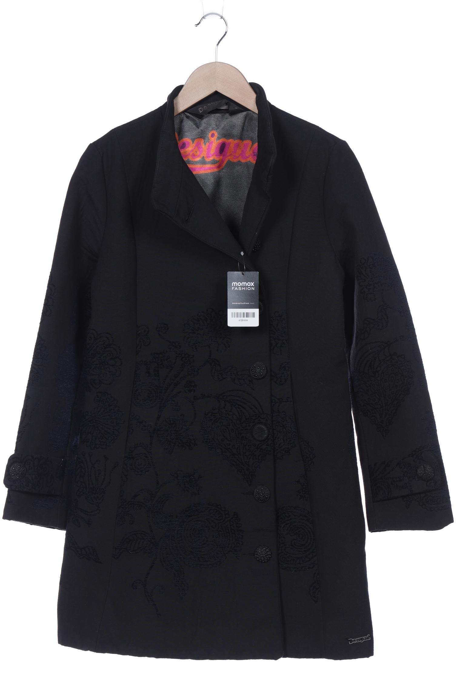 

Desigual Damen Mantel, schwarz, Gr. 42