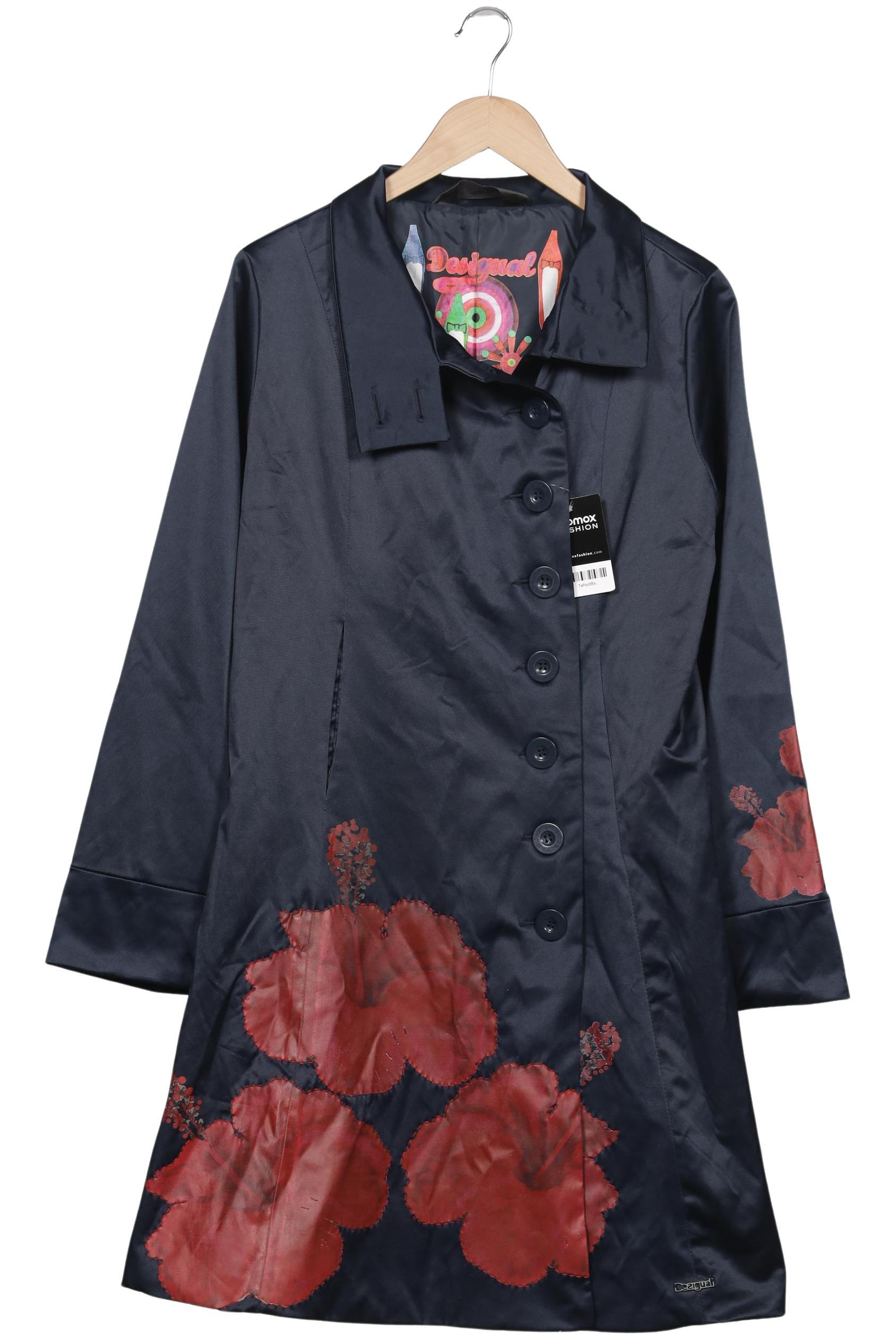 

Desigual Damen Mantel, marineblau, Gr. 46
