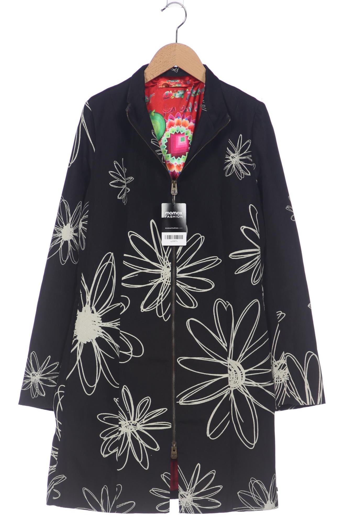 

Desigual Damen Mantel, schwarz, Gr. 36